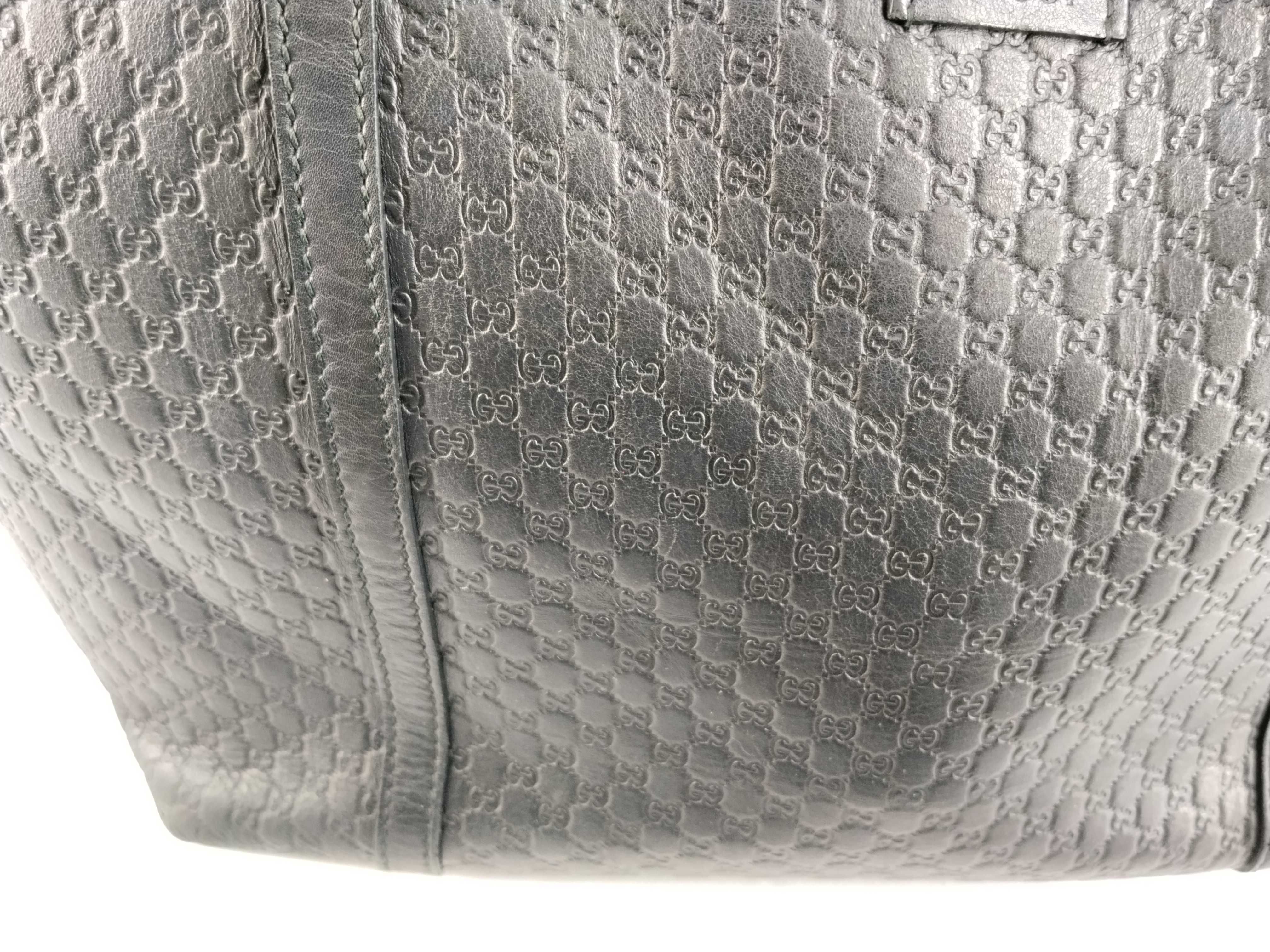 Guccissima Tote Bag, Black, 449647 Tote Bag — view 14