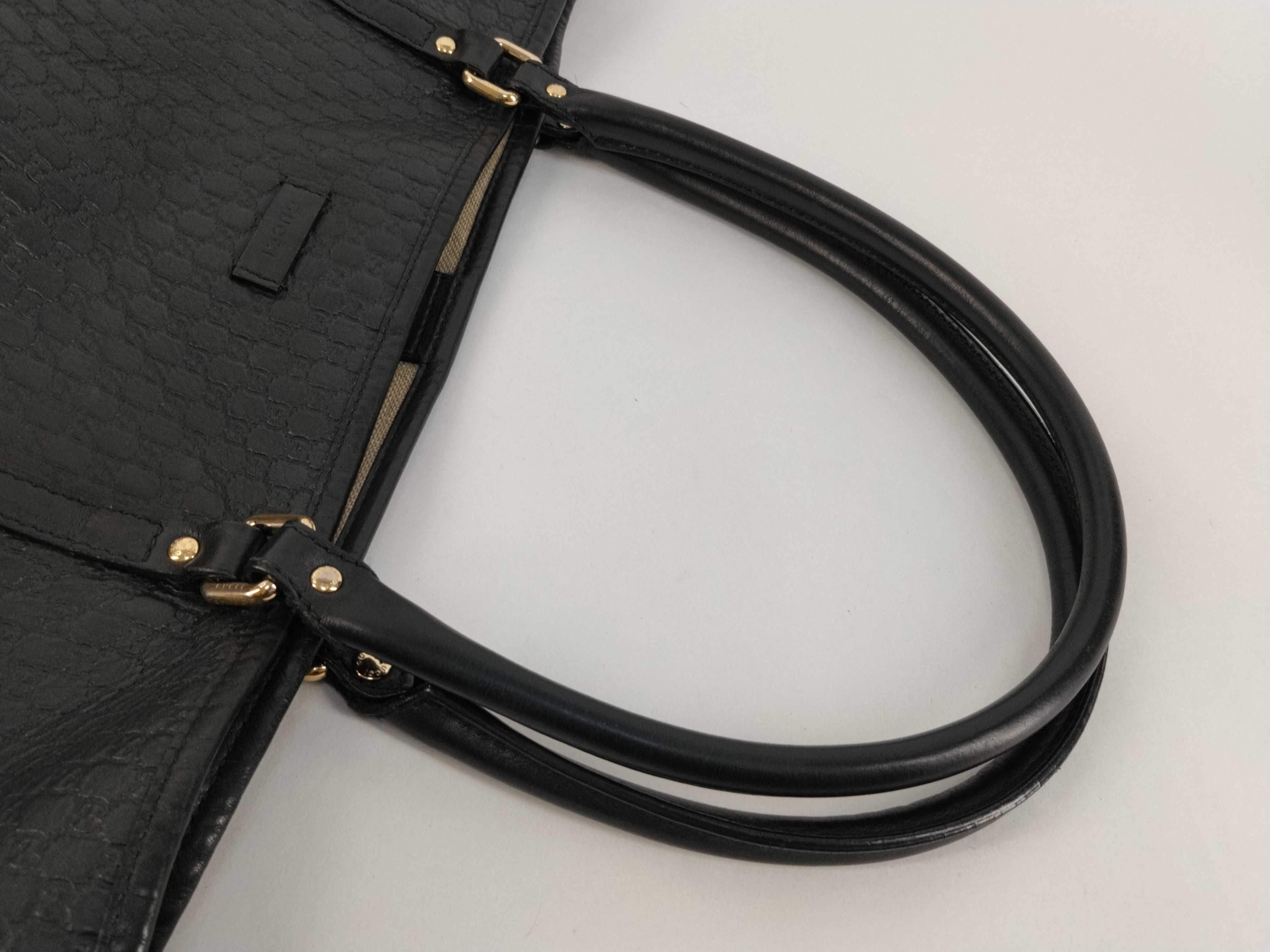 Guccissima Tote Bag, Black, 449647 Tote Bag — view 3