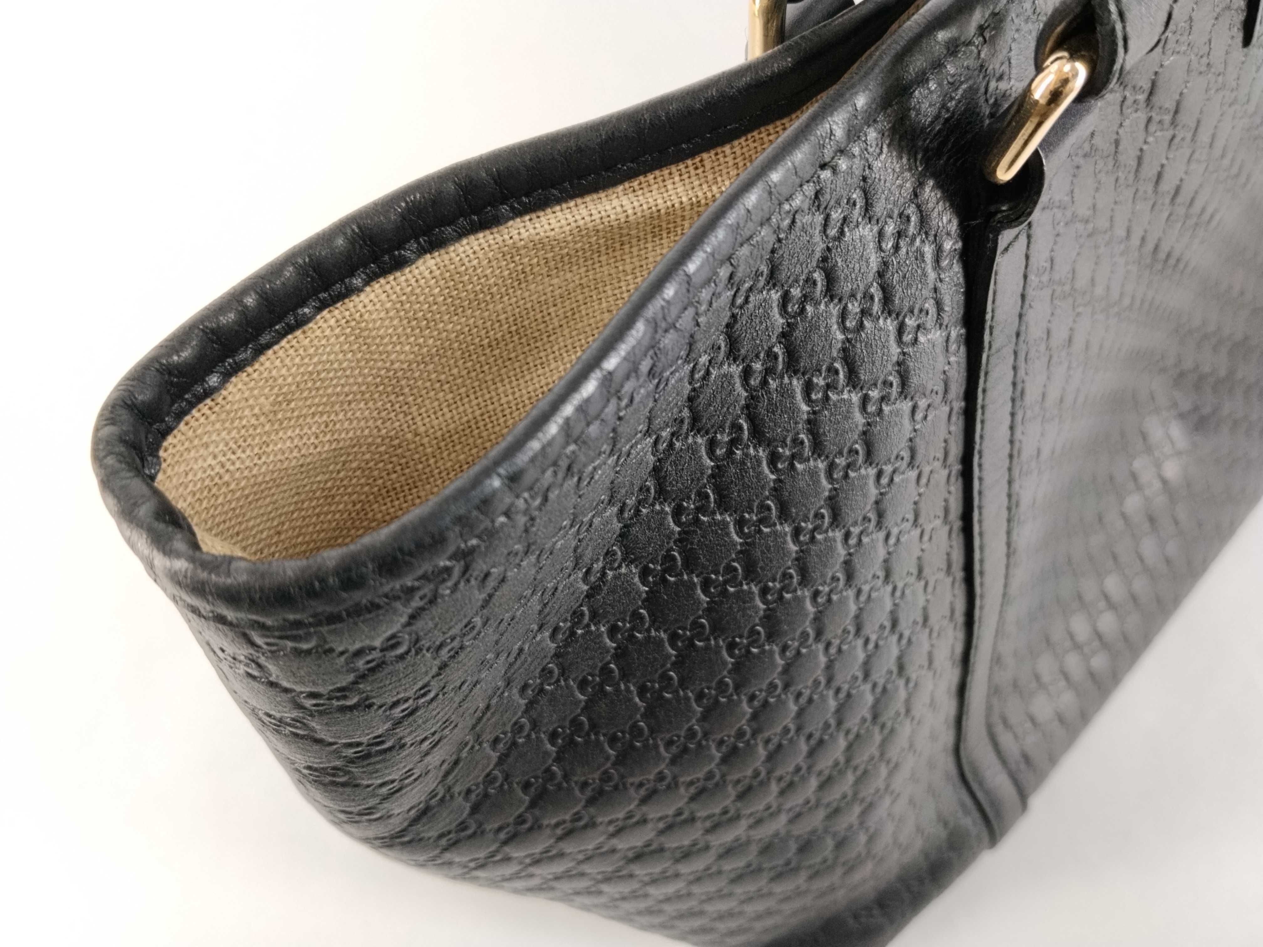Guccissima Tote Bag, Black, 449647 Tote Bag — view 8