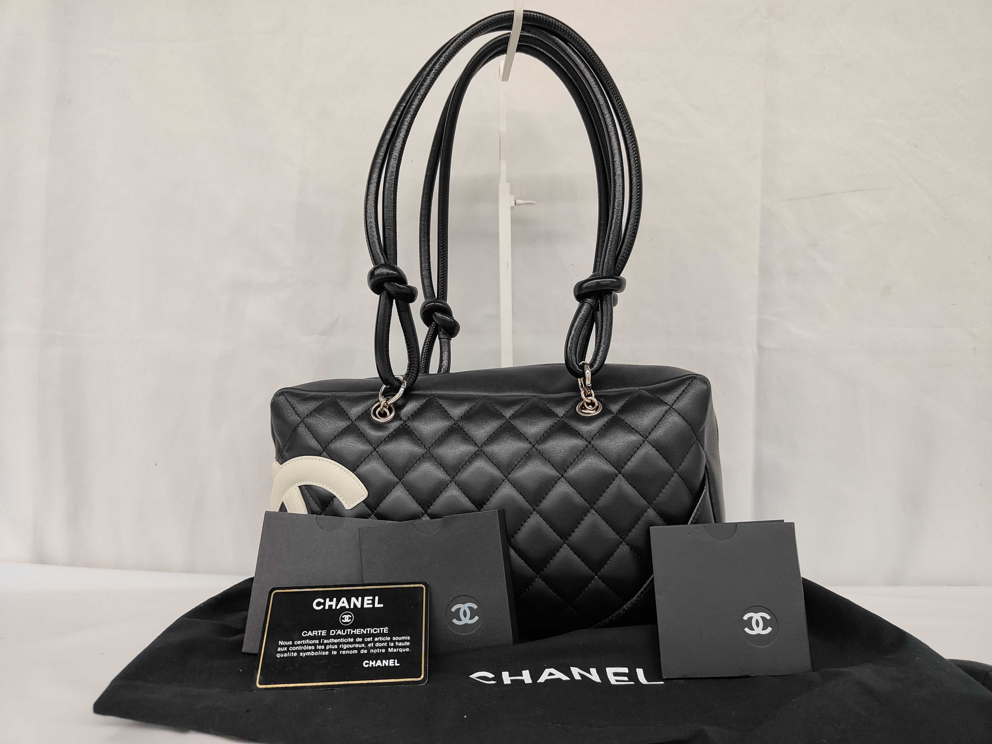 Cambon Line Bowling Bag Handbag