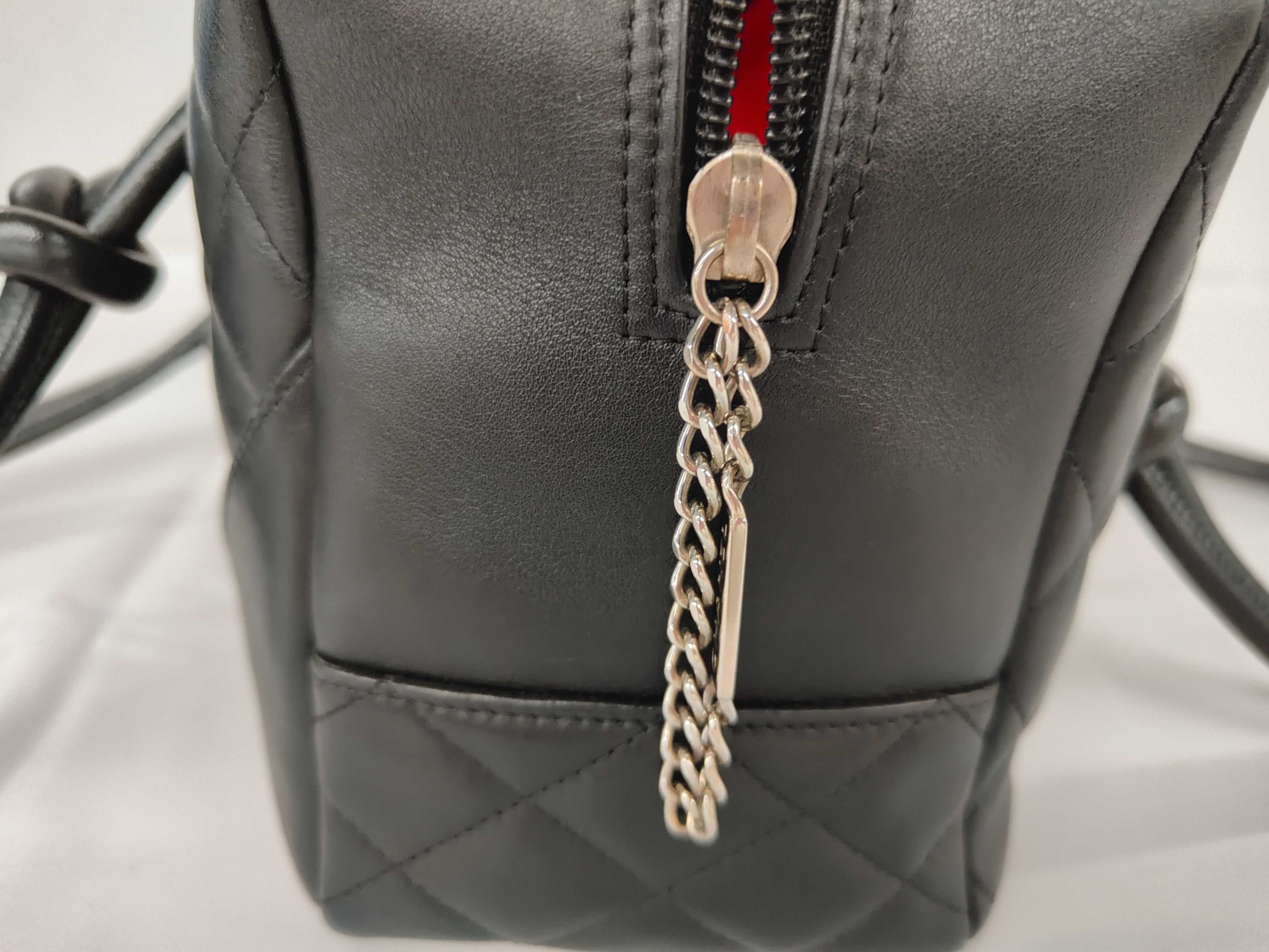 Cambon Line Bowling Bag Handbag — view 14