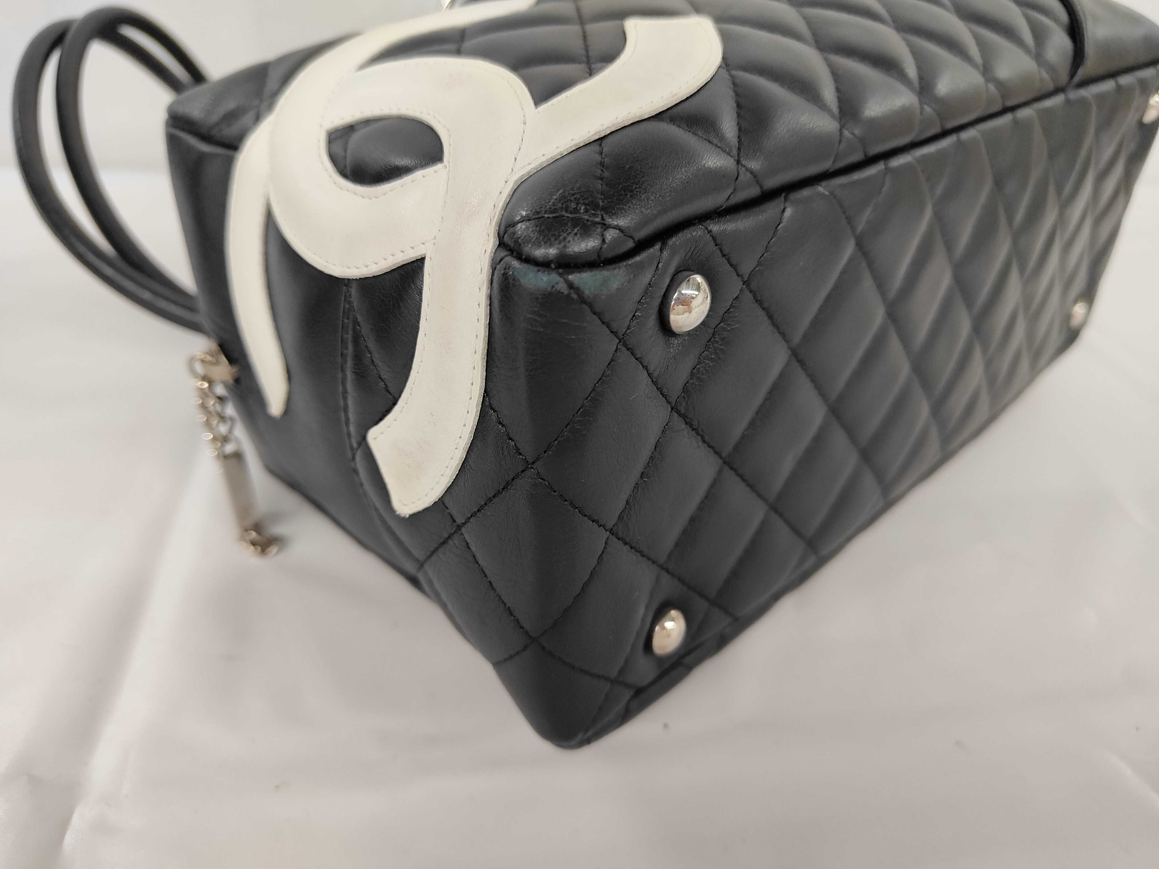 Cambon Line Bowling Bag Handbag — view 7