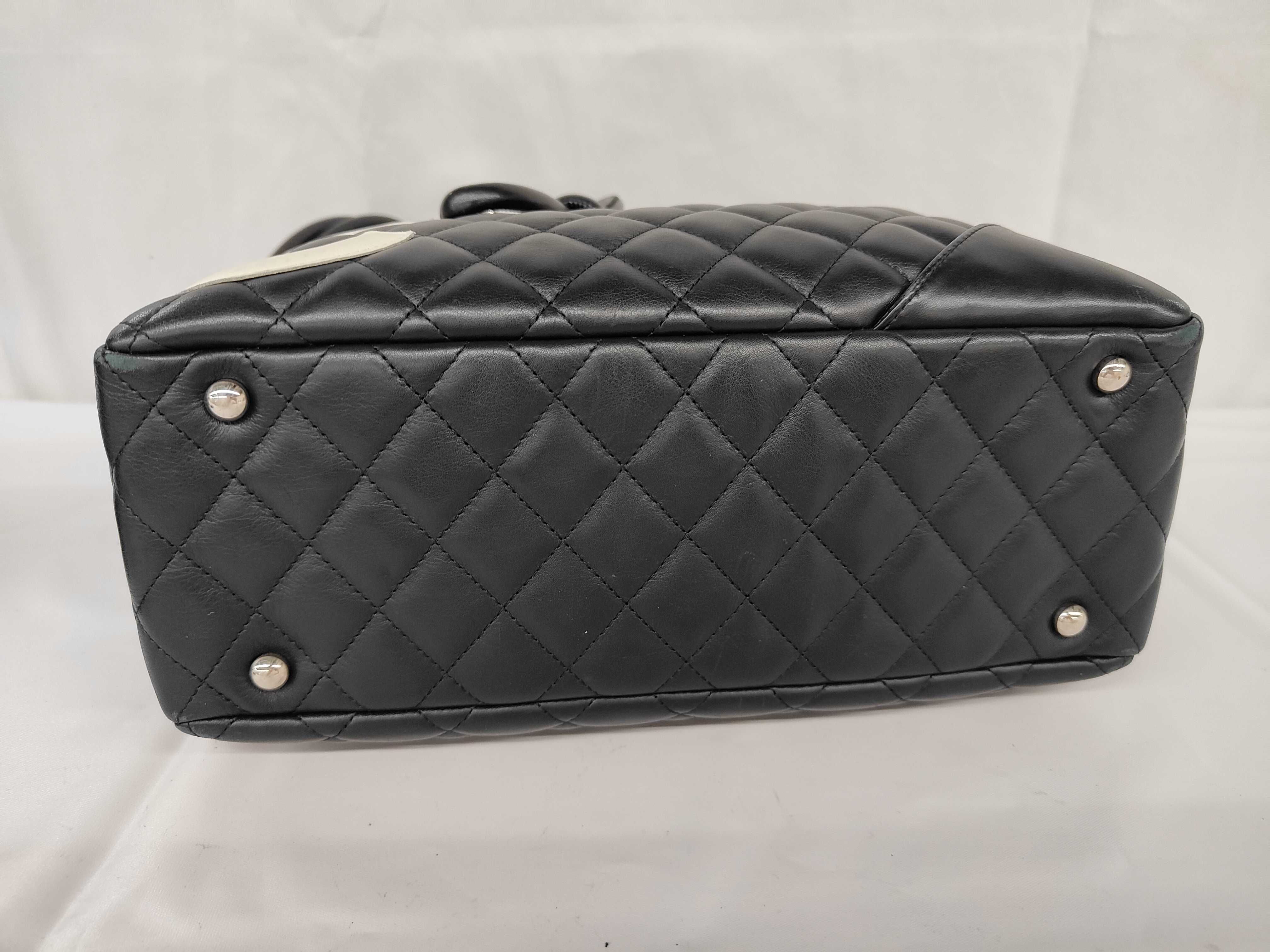 Cambon Line Bowling Bag Handbag — view 8