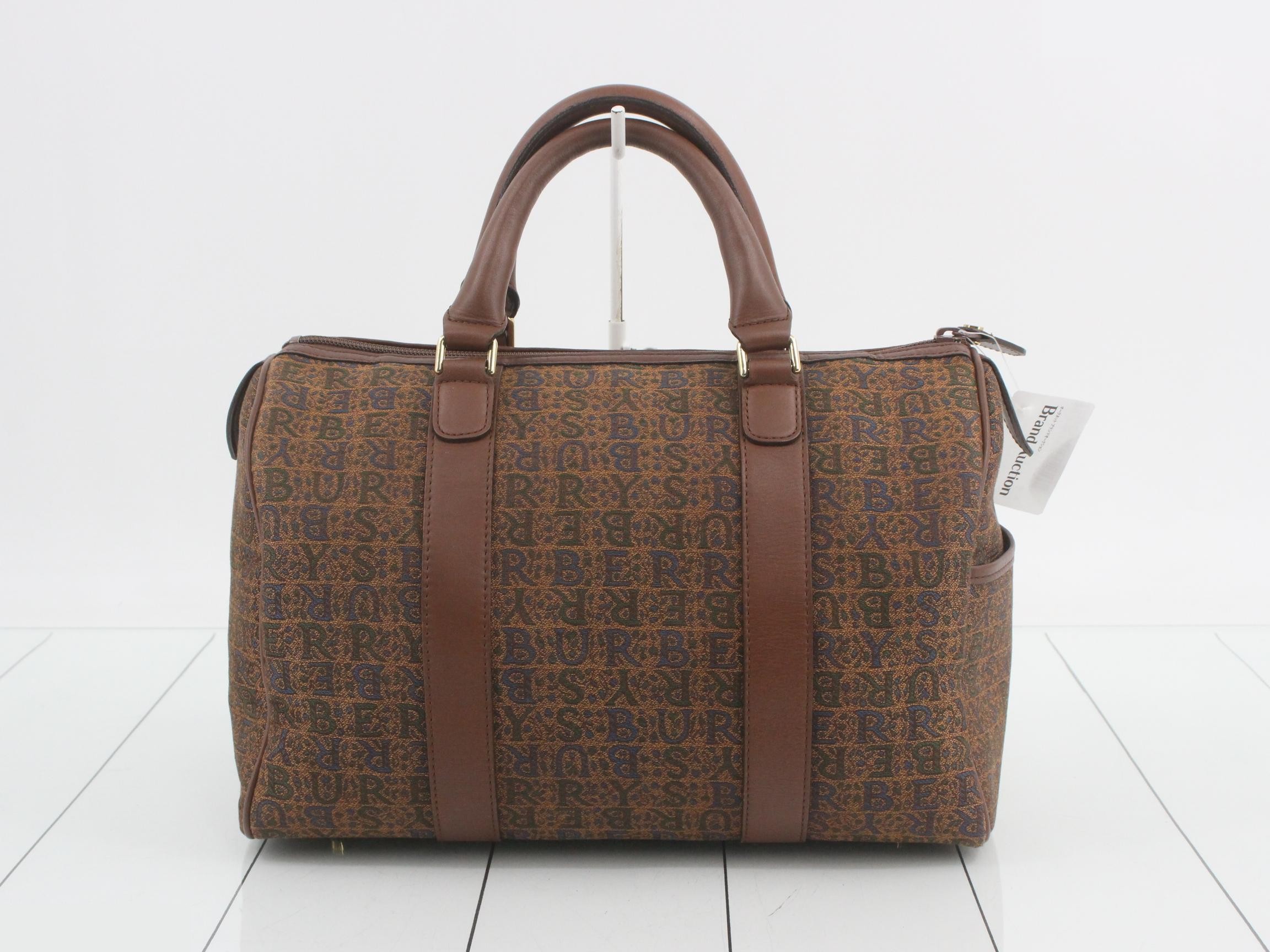 handbags for men and women, available in brown, blue, and green, featuring a horse logo. — view 2
