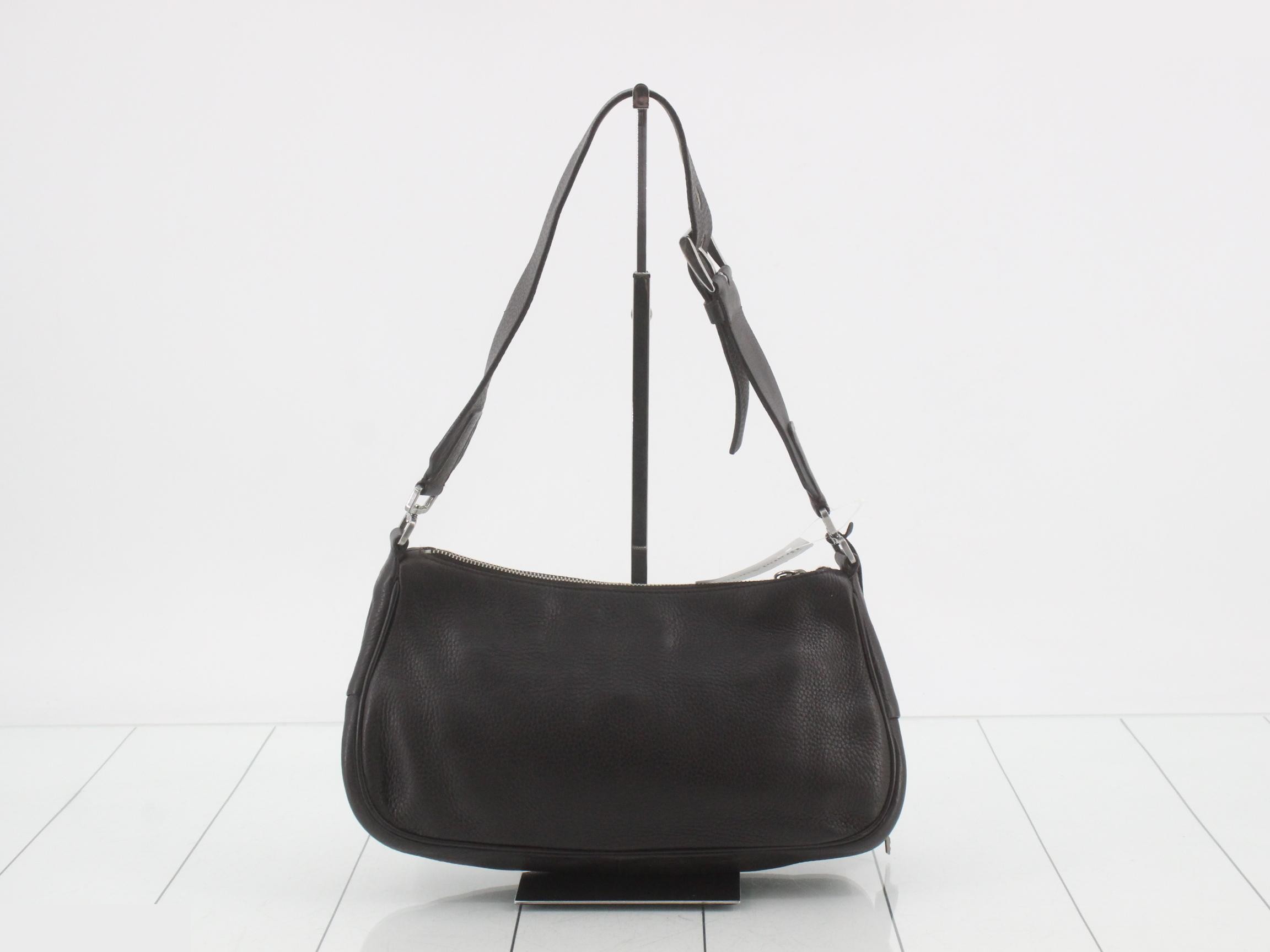One-shoulder leather bag — view 2