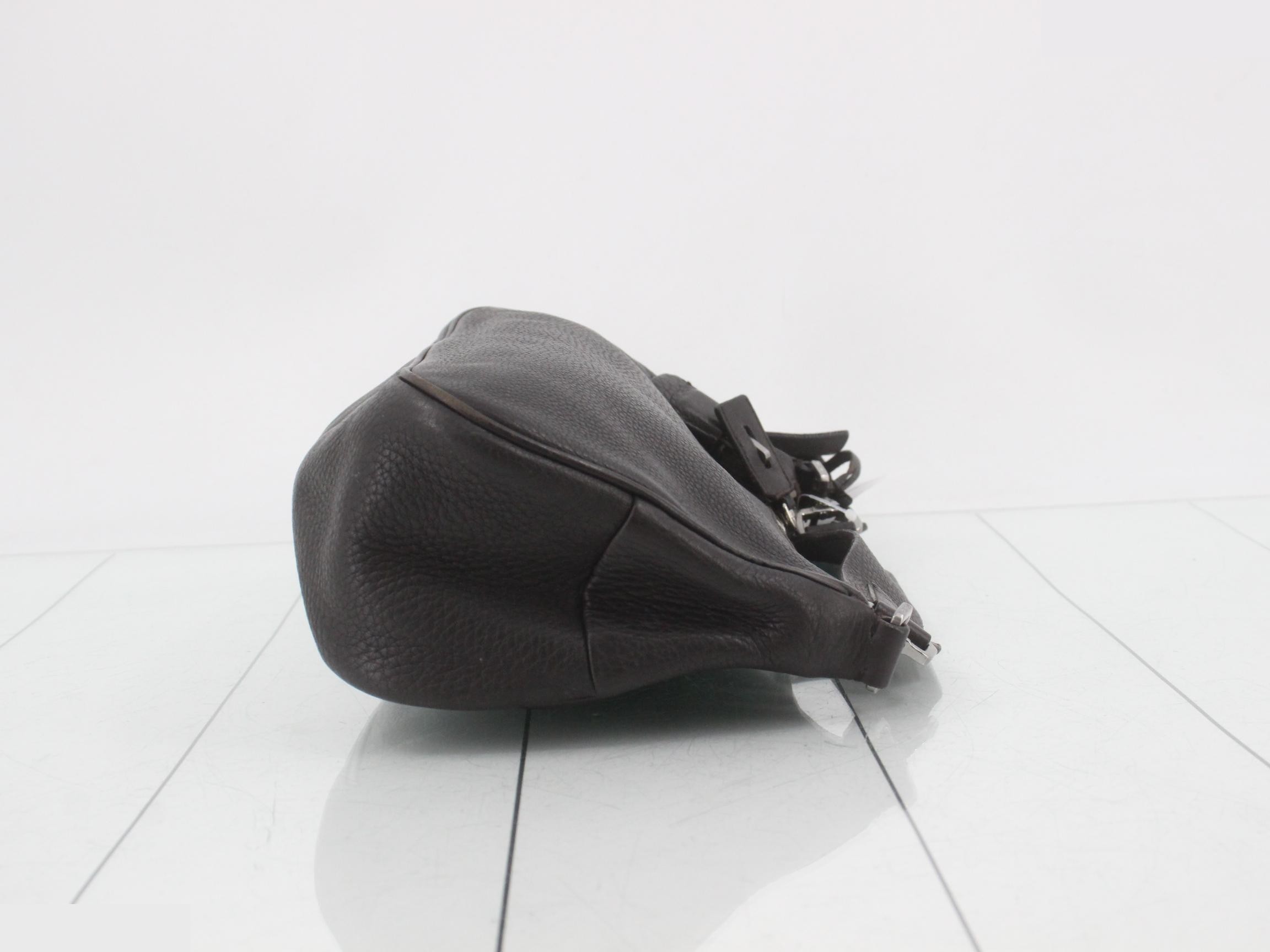 One-shoulder leather bag — view 3