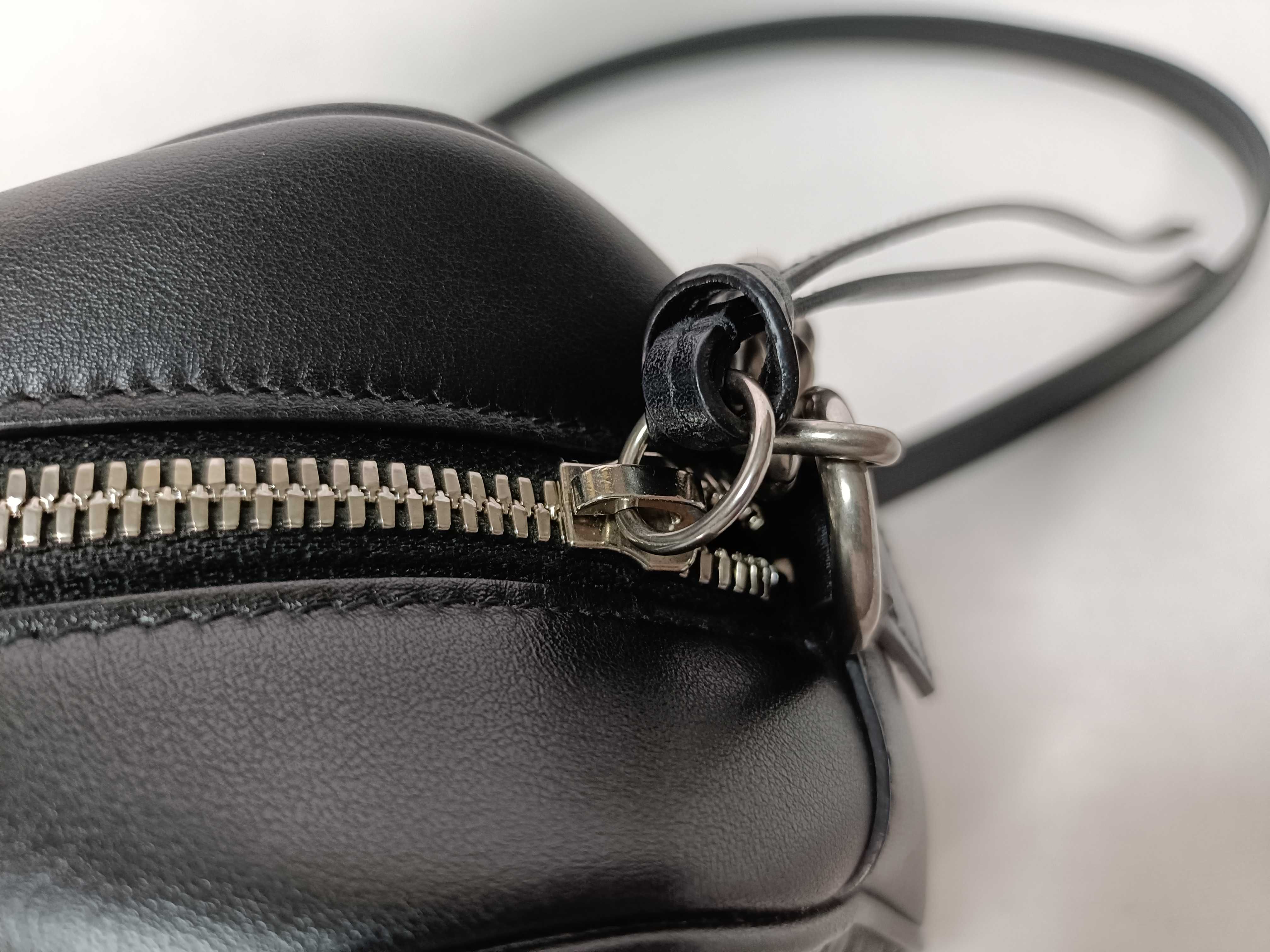 SG-GG Marmont Leather Chain Shoulder Bag Black 447632 Shoulder Bag — view 7