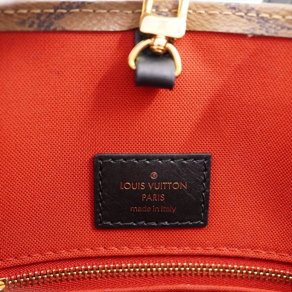 Giant Monogram Reverse OnTheGo MM M45321 FP1200 Brown Tote Bag. Includes dust bag. — view 12