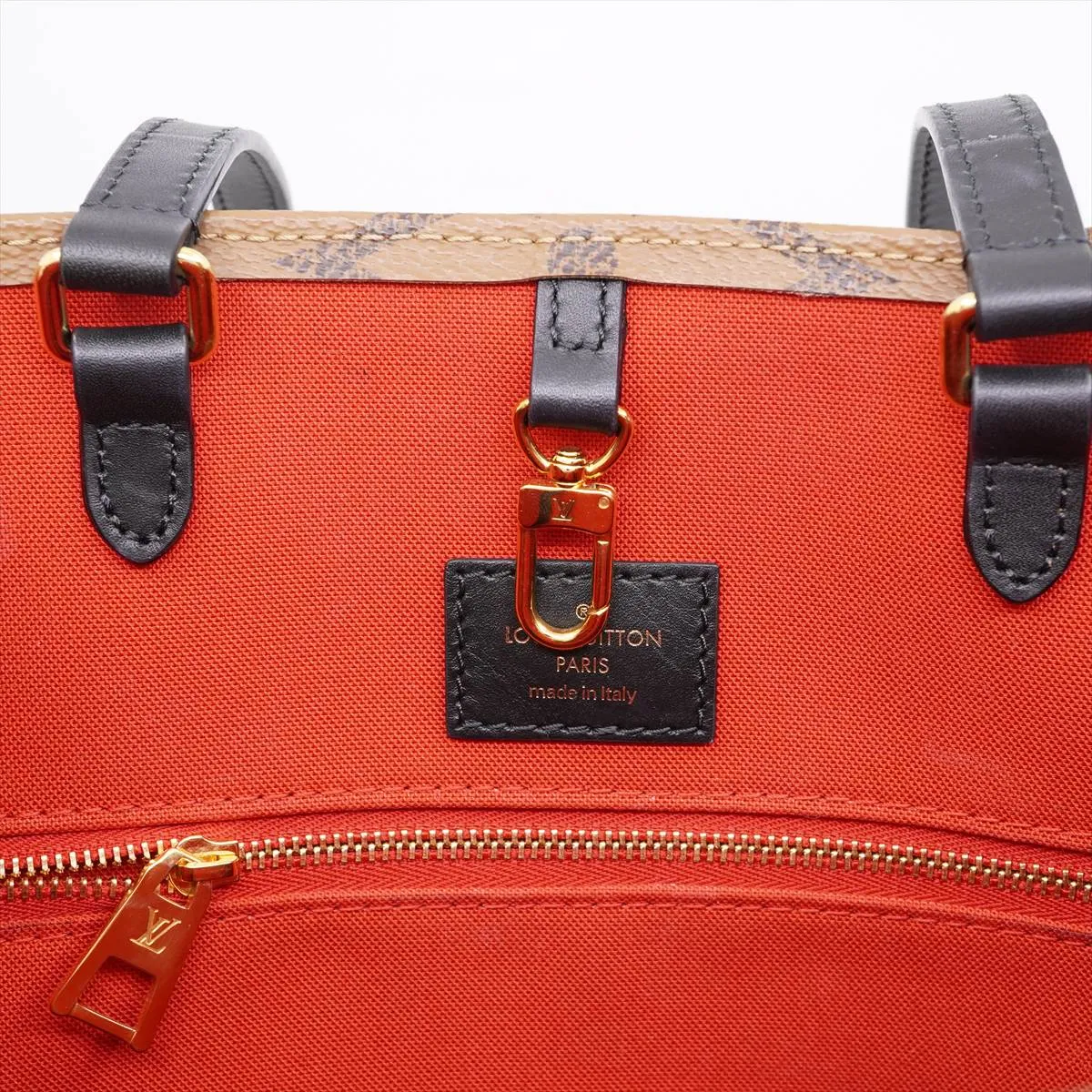 Giant Monogram Reverse OnTheGo MM M45321 FP1200 Brown Tote Bag. Includes dust bag. — view 13
