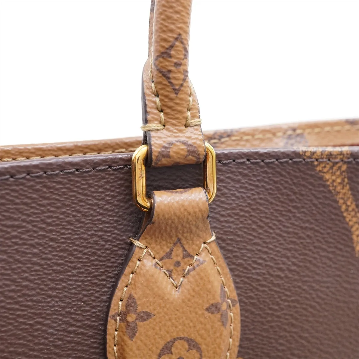 Giant Monogram Reverse OnTheGo MM M45321 FP1200 Brown Tote Bag. Includes dust bag. — view 15