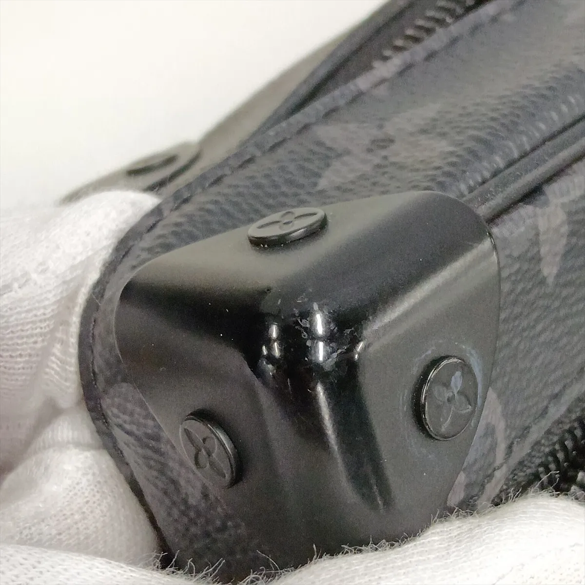 Monogram Eclipse Mini Soft Trunk M44735 Black (RFID detected) — view 11