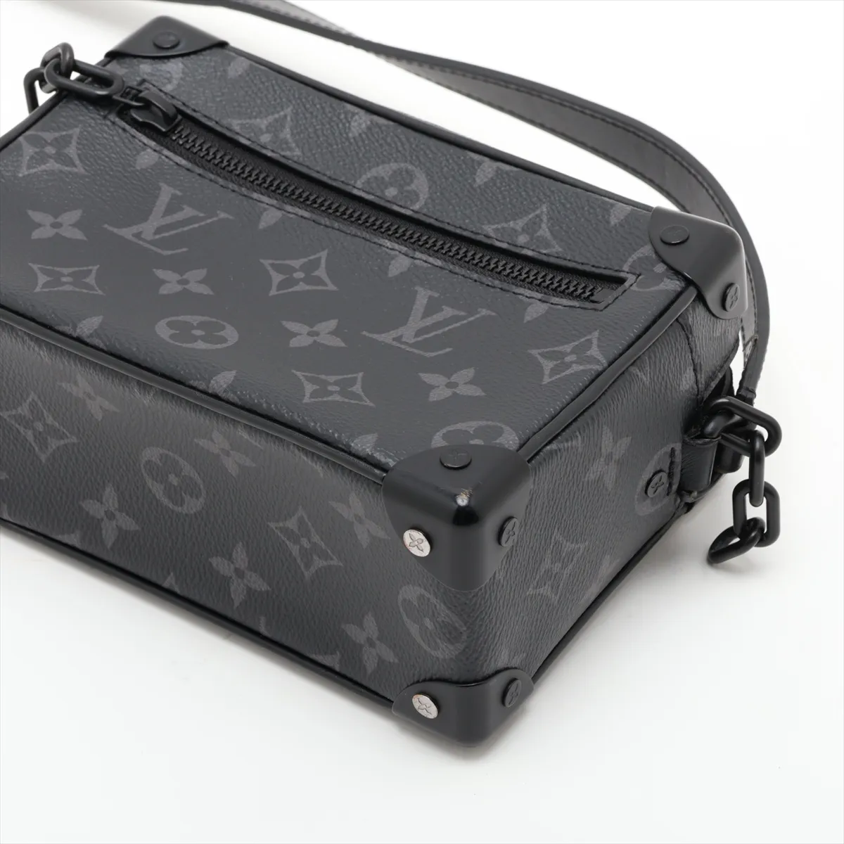 Monogram Eclipse Mini Soft Trunk M44735 Black (RFID detected) — view 3