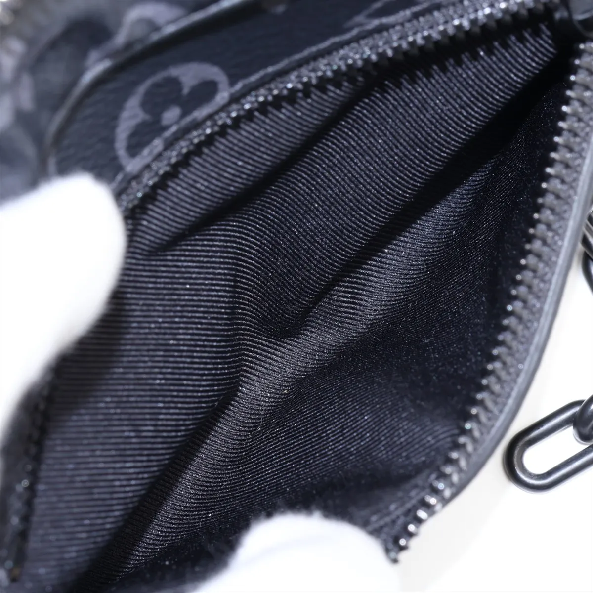 Monogram Eclipse Mini Soft Trunk M44735 Black (RFID detected) — view 8