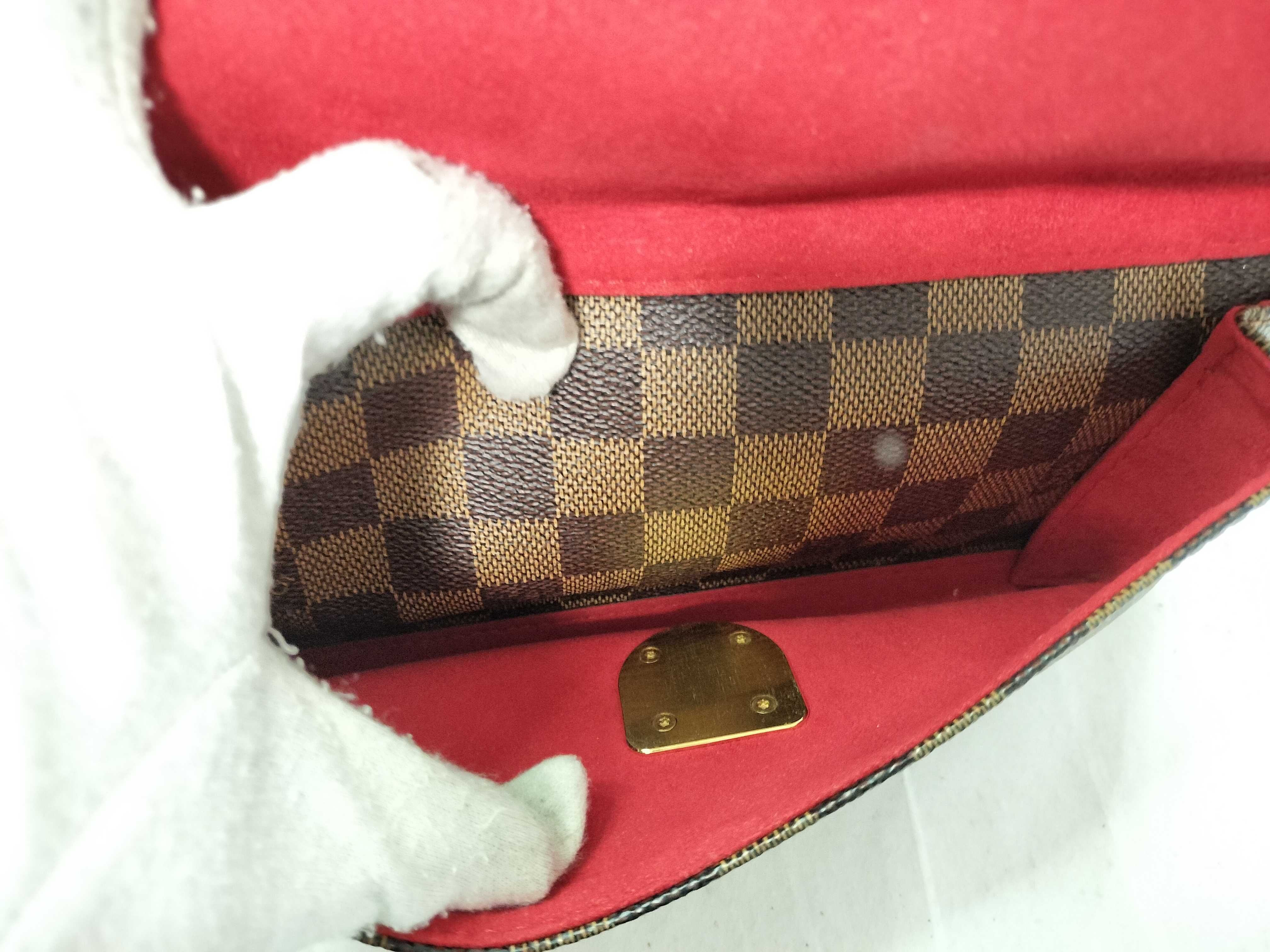 Damier Ravello GM N60006 VI Brown Handbag — view 12