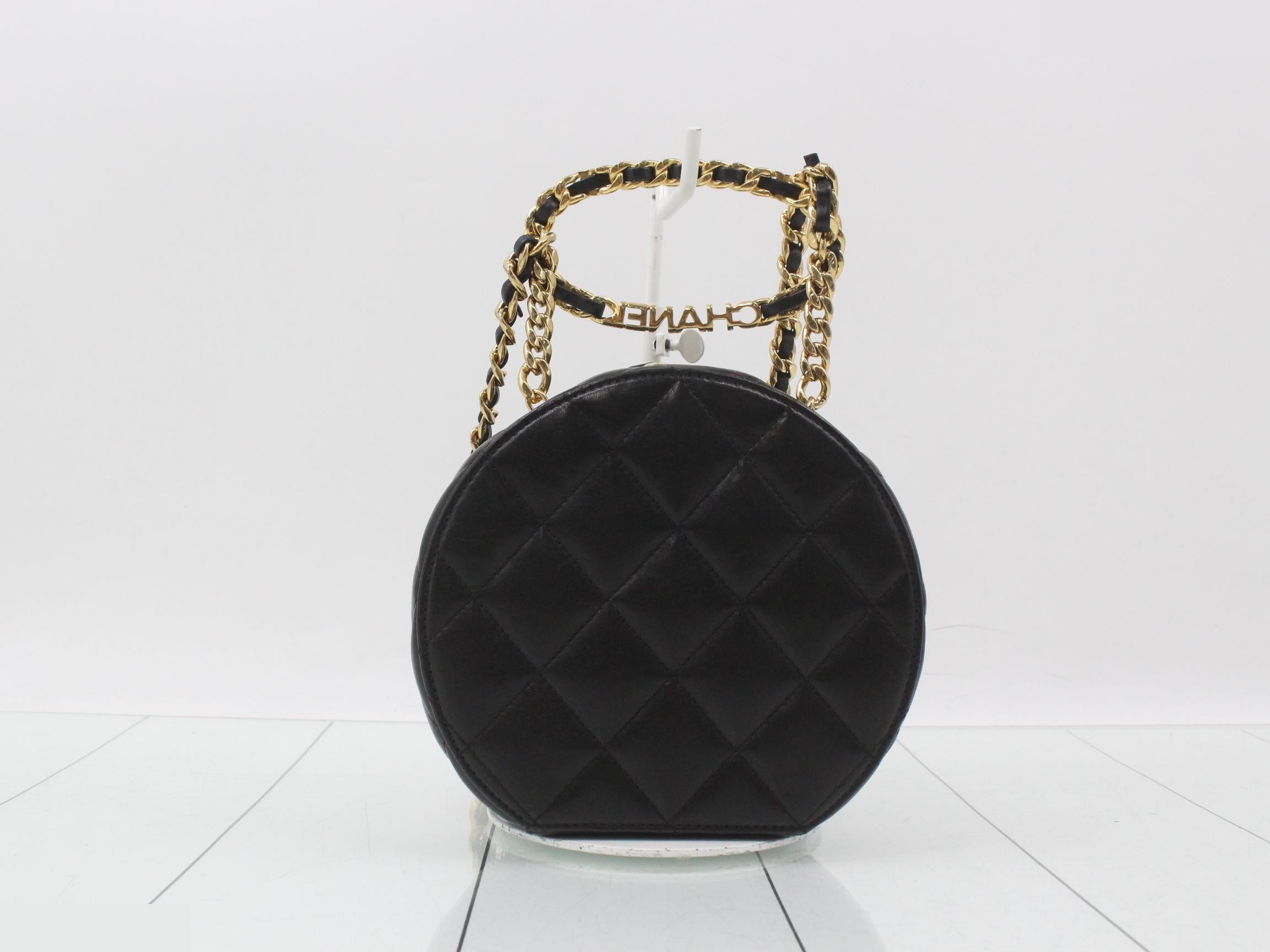 Matelassé Lambskin Coco Mark Chain Shoulder Bag — view 2
