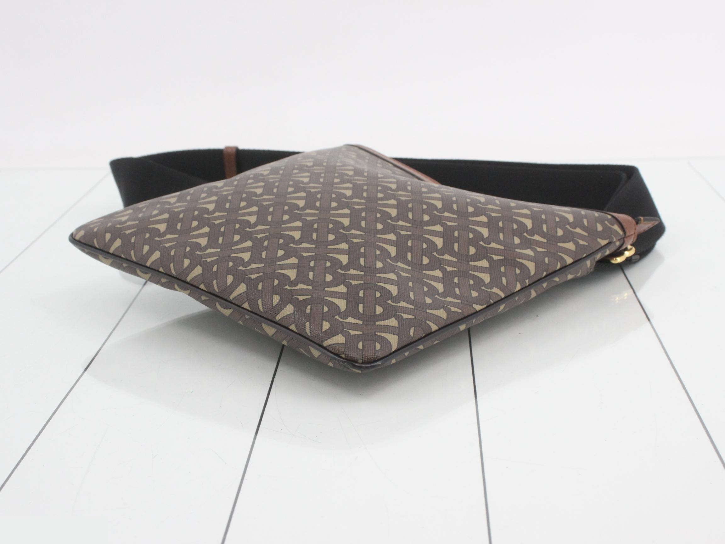 Shoulder bag, BT pattern, brown, PVC — view 6