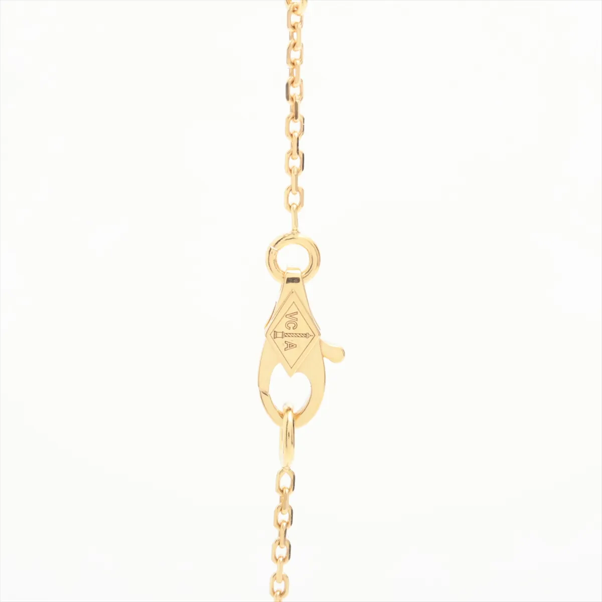 Frivole Mini Diamond Necklace 750 (Yellow Gold) 3.2g JB842220 VCARP0J100 — view 3