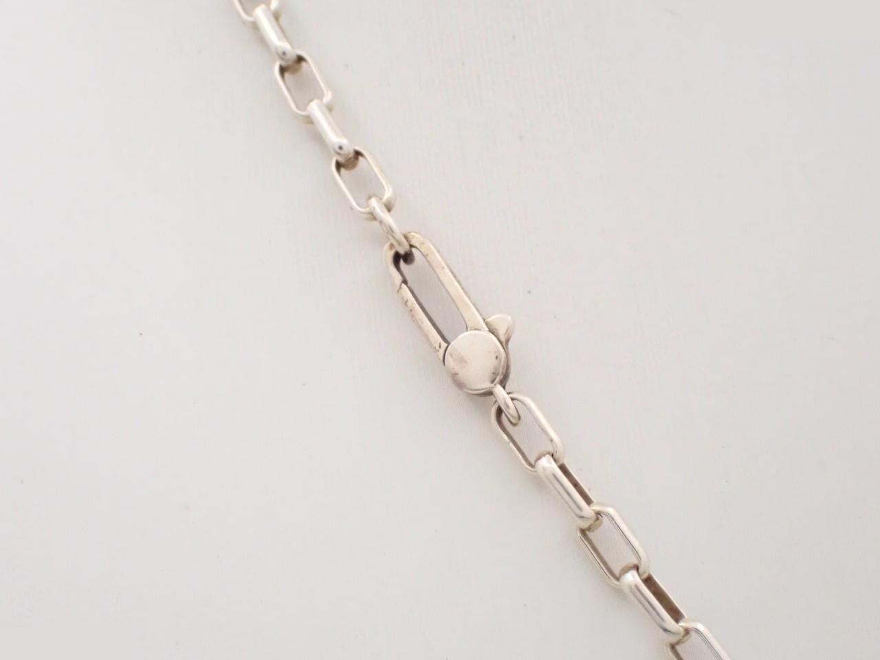 Interlocking Necklace, Sterling Silver 925 / 22.2g — view 2
