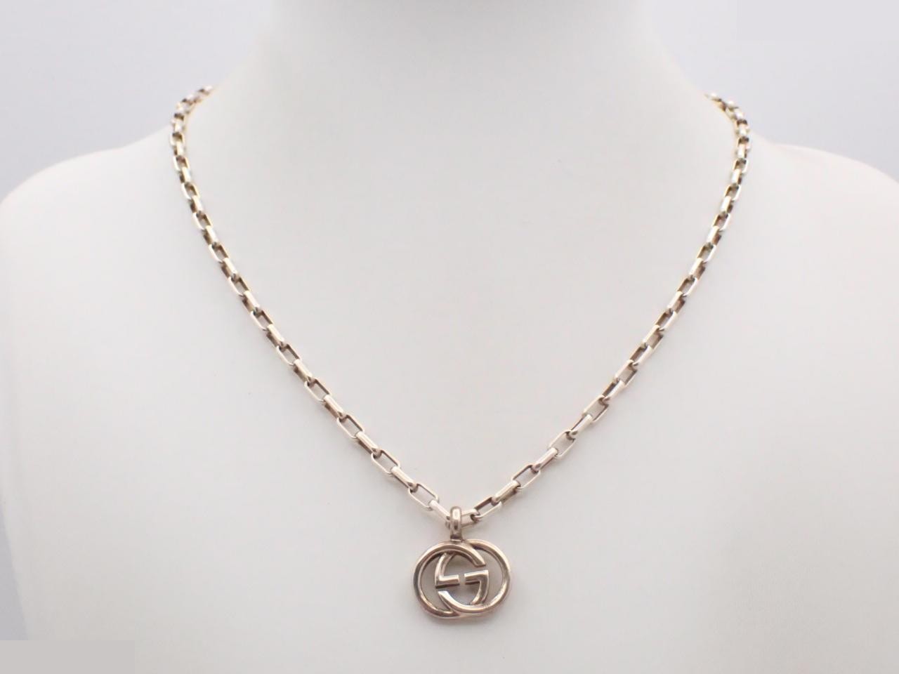 Interlocking Necklace, Sterling Silver 925 / 22.2g — view 3