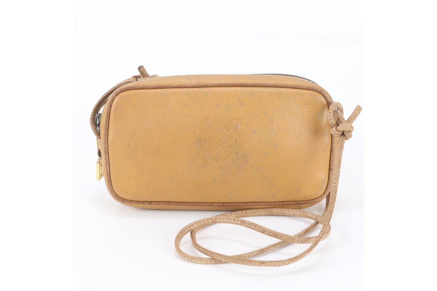 Anagram Leather Shoulder Bag, Crossbody Bag