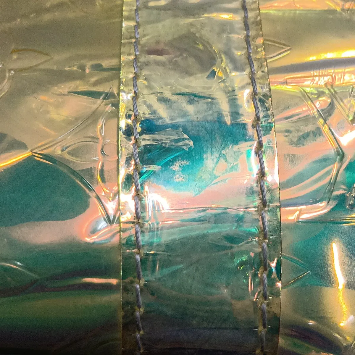 Monogram Prism Keepall Bandoulière 50 M53271 DR0169 Clear (RFID detected) — view 12