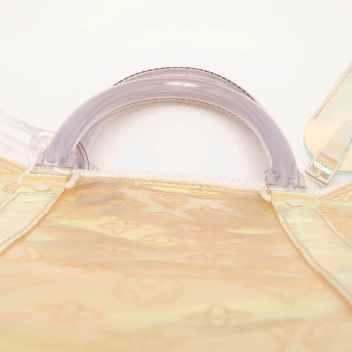Monogram Prism Keepall Bandoulière 50 M53271 DR0169 Clear (RFID detected) — view 6