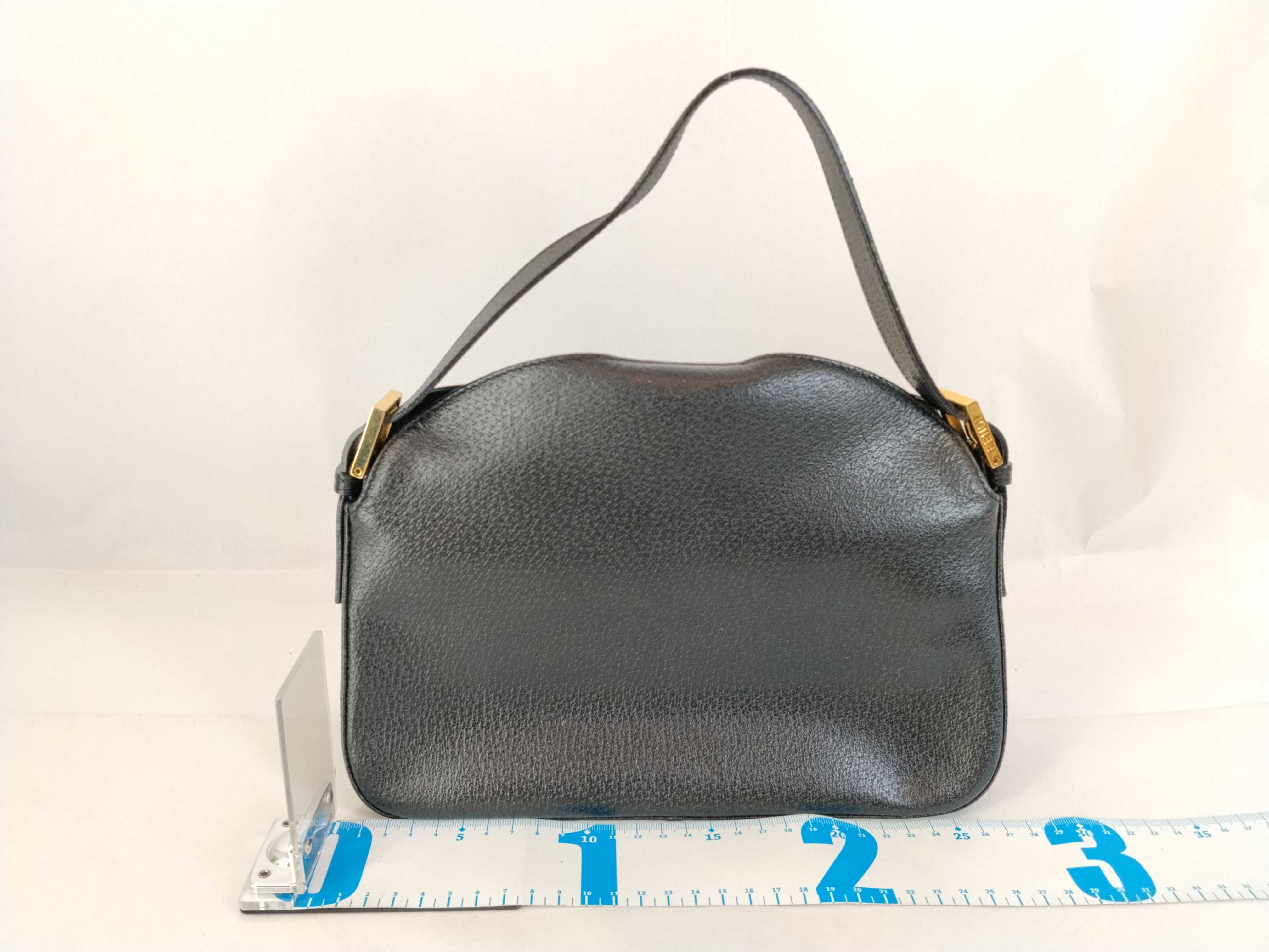 Mamma Fendi Shoulder Bag Mamma Bucket Leather Turquoise Handbag — view 2