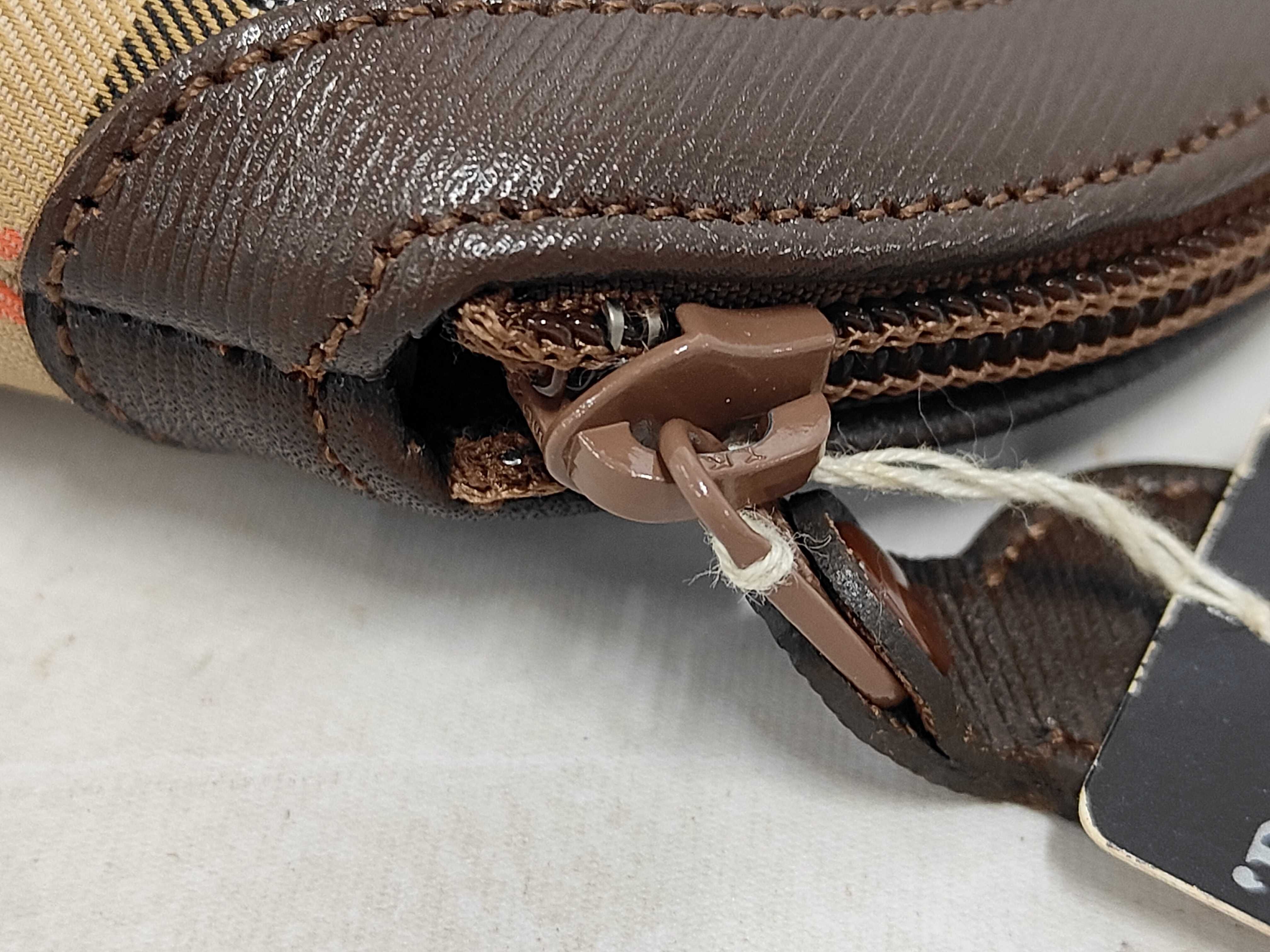 clutch bag/pouch with tags, Nova Check pattern. — view 5