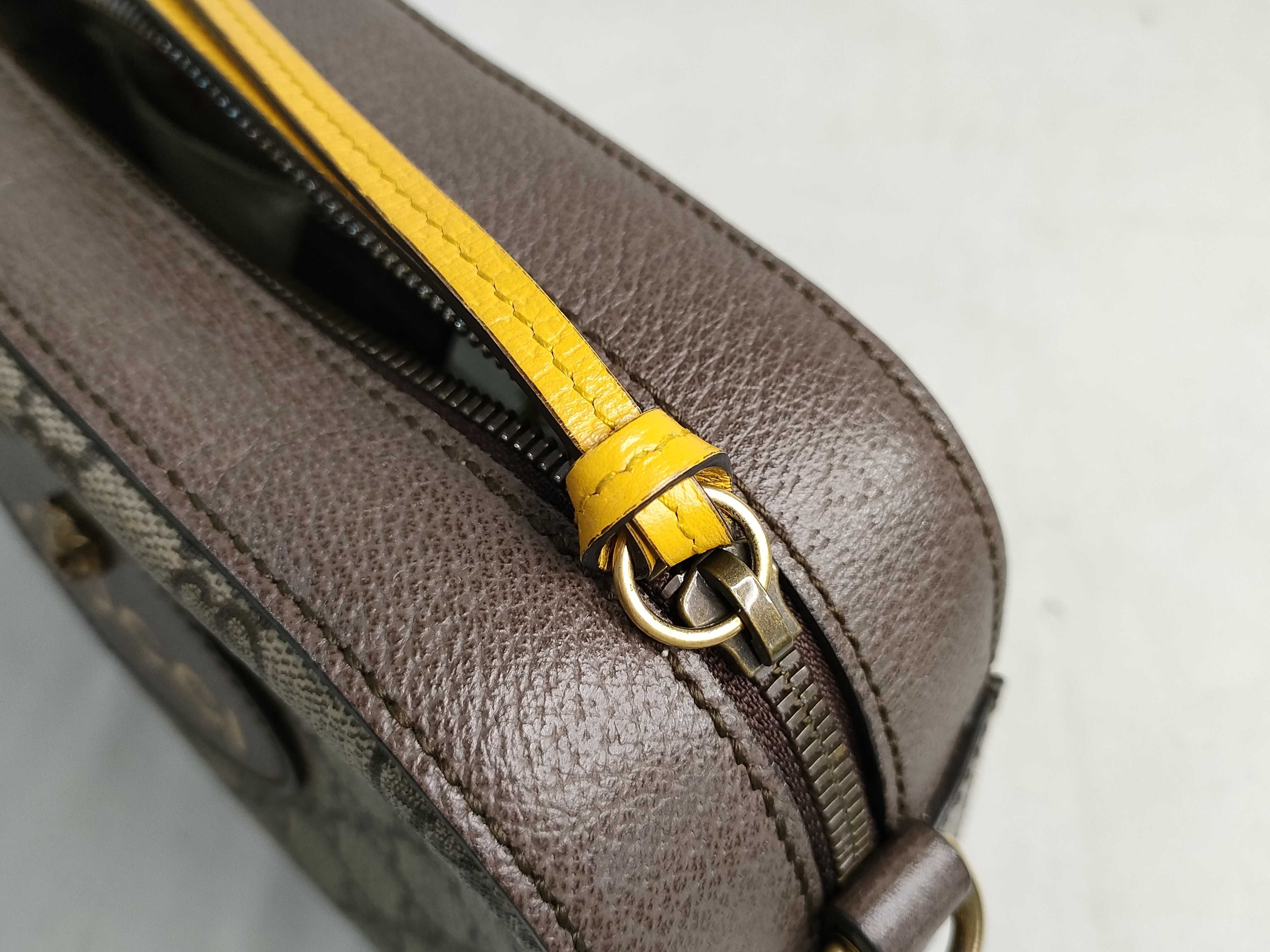 GG Supreme ID Bag GG Supreme Ophidia Tiger Head Monogram Canvas Mini Crossbody Bag Shoulder Bag — view 13