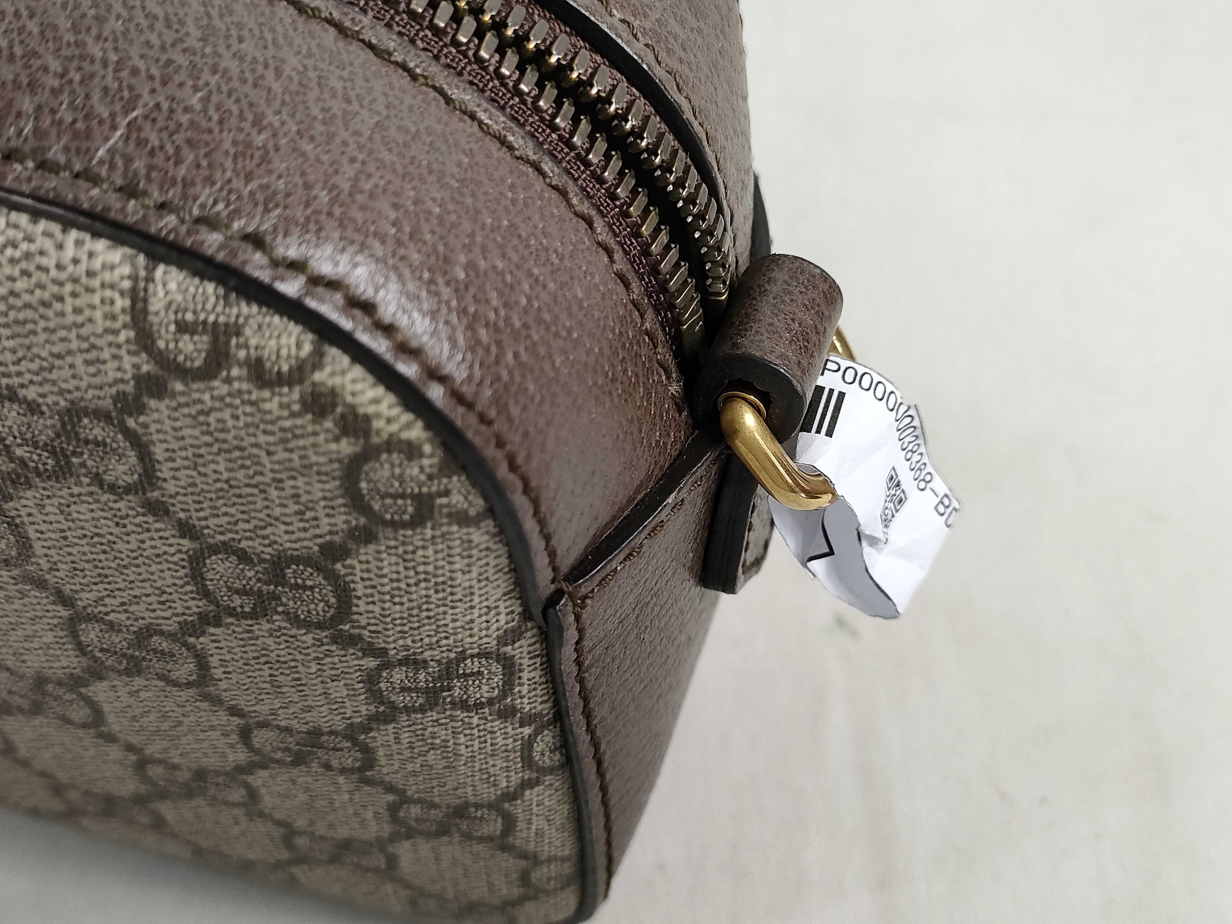 GG Supreme ID Bag GG Supreme Ophidia Tiger Head Monogram Canvas Mini Crossbody Bag Shoulder Bag — view 15