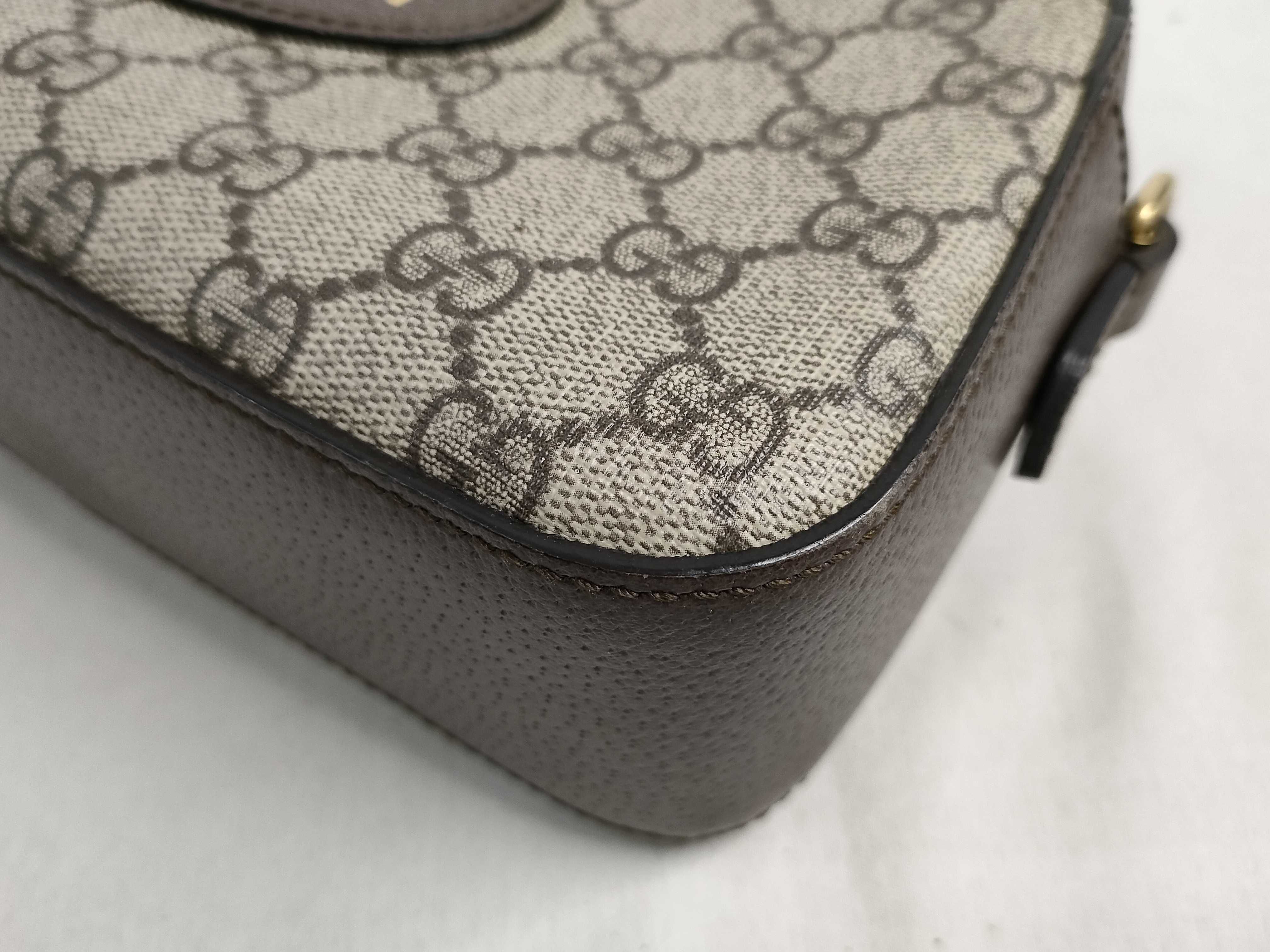 GG Supreme ID Bag GG Supreme Ophidia Tiger Head Monogram Canvas Mini Crossbody Bag Shoulder Bag — view 6