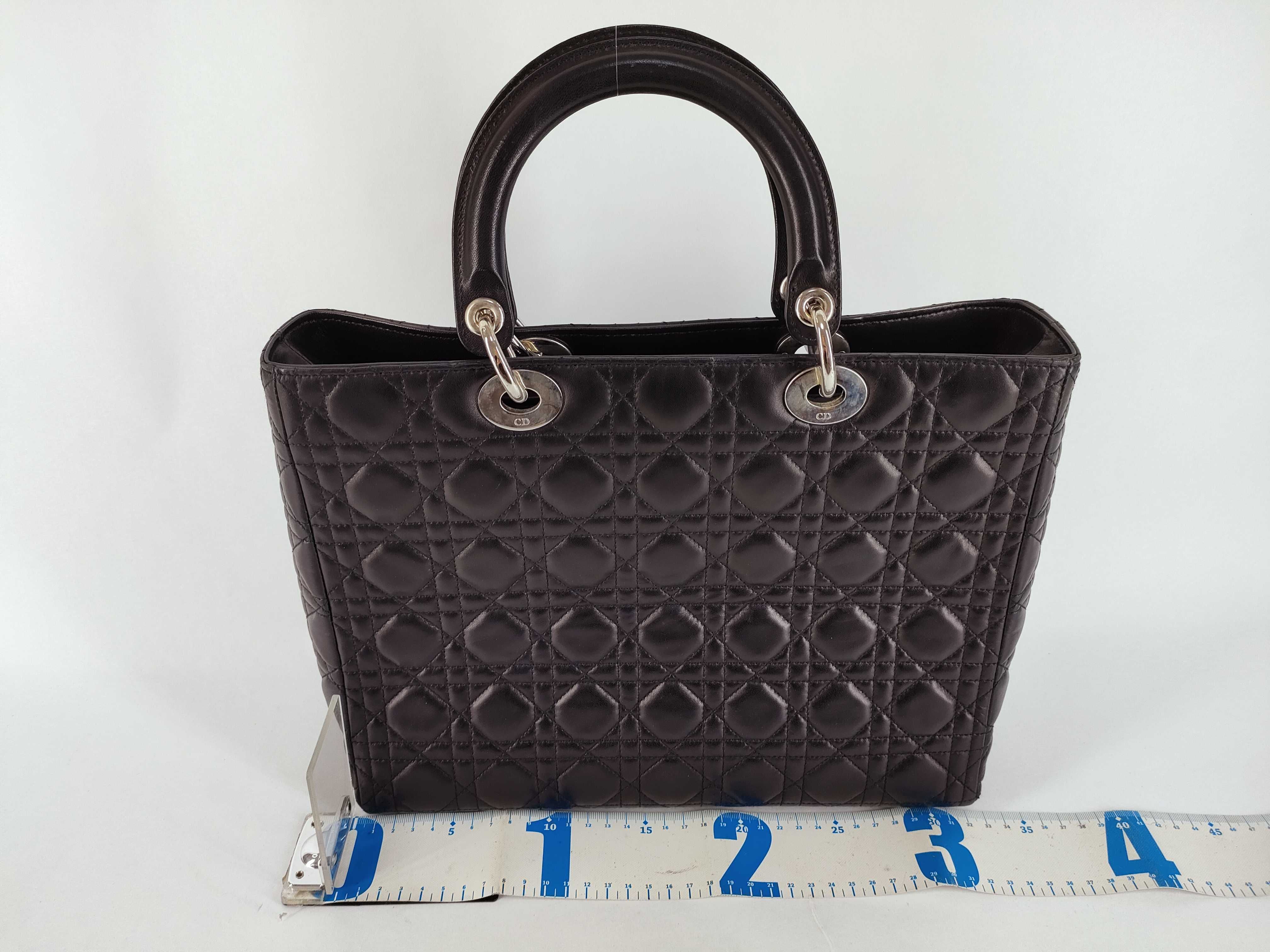 Lady Dior Cannage Handbag Large MA-0052 Handbag — view 2