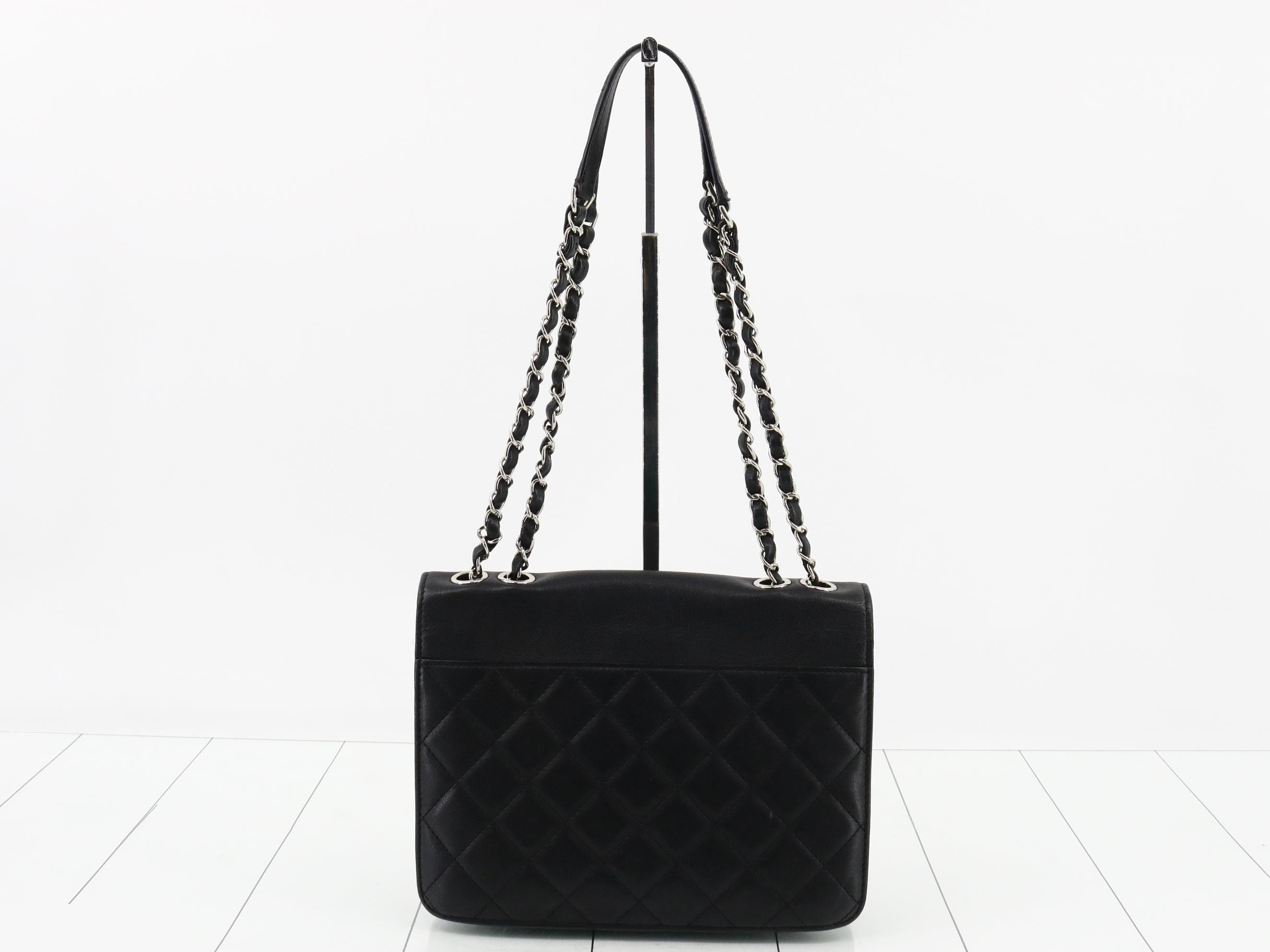 Matelassé Chain Shoulder Bag — view 2