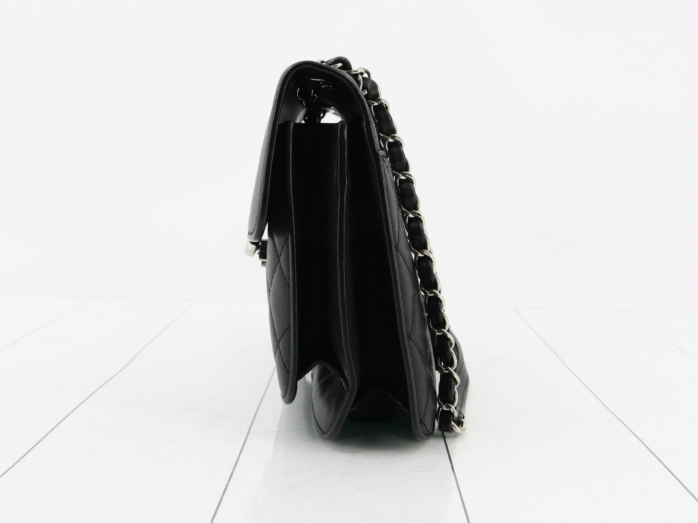 Matelassé Chain Shoulder Bag — view 3