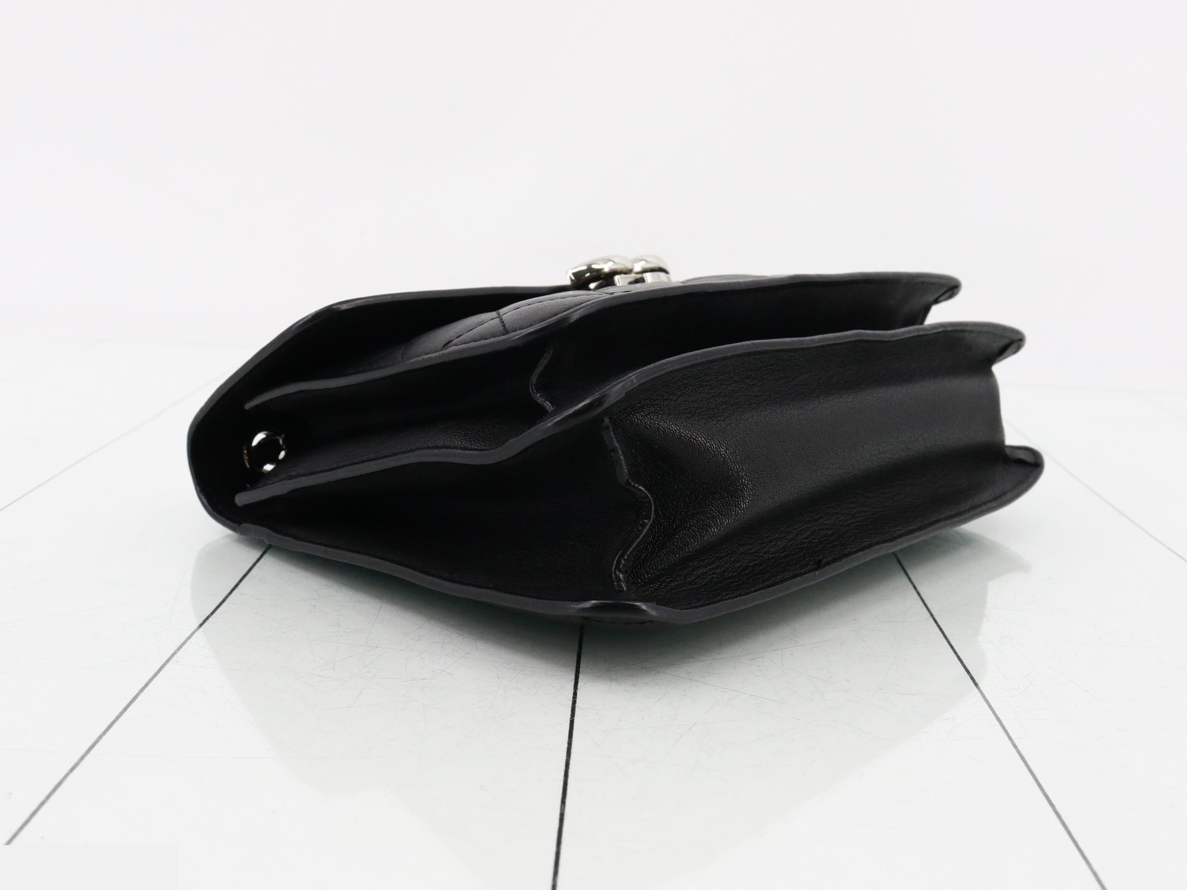 Matelassé Chain Shoulder Bag — view 5