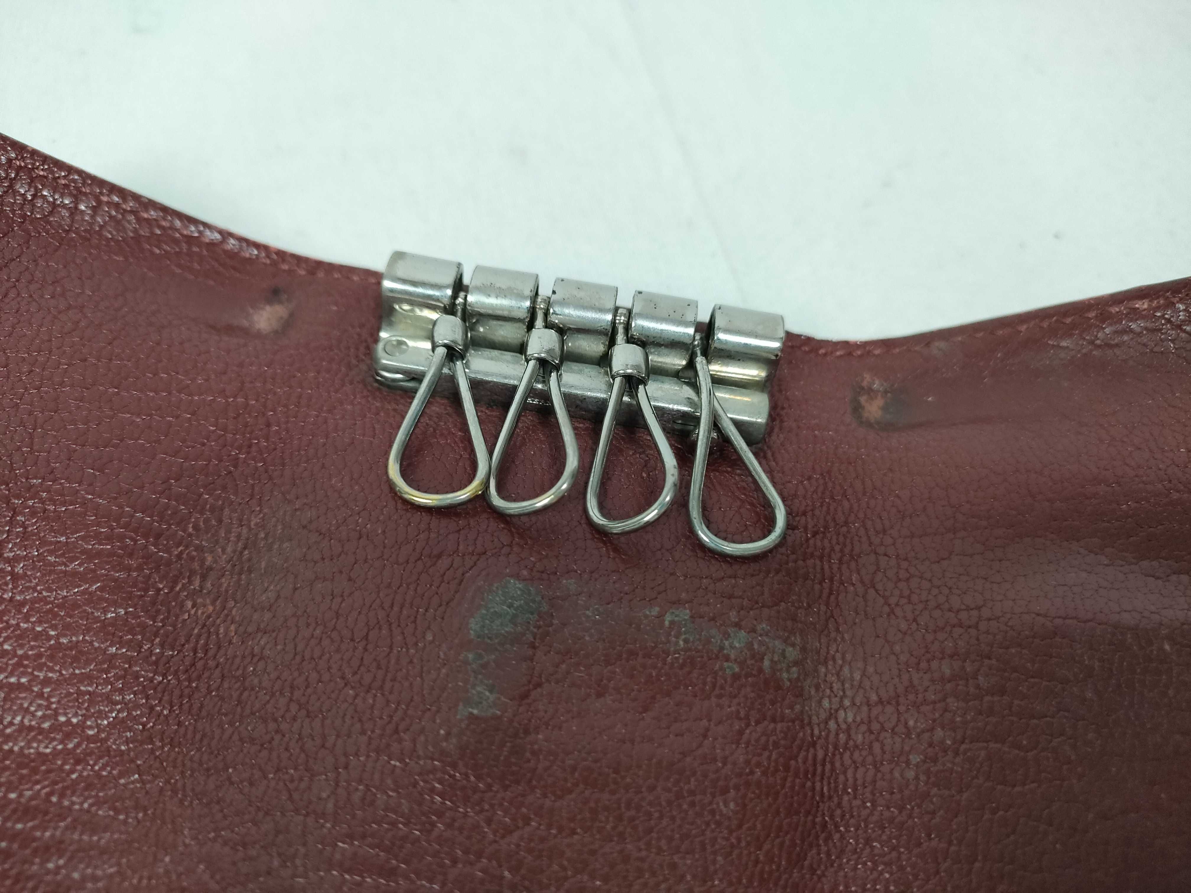 Bearn Chevre Mysore Key Case Red Key Case — view 12