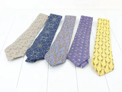 ties, set of 5