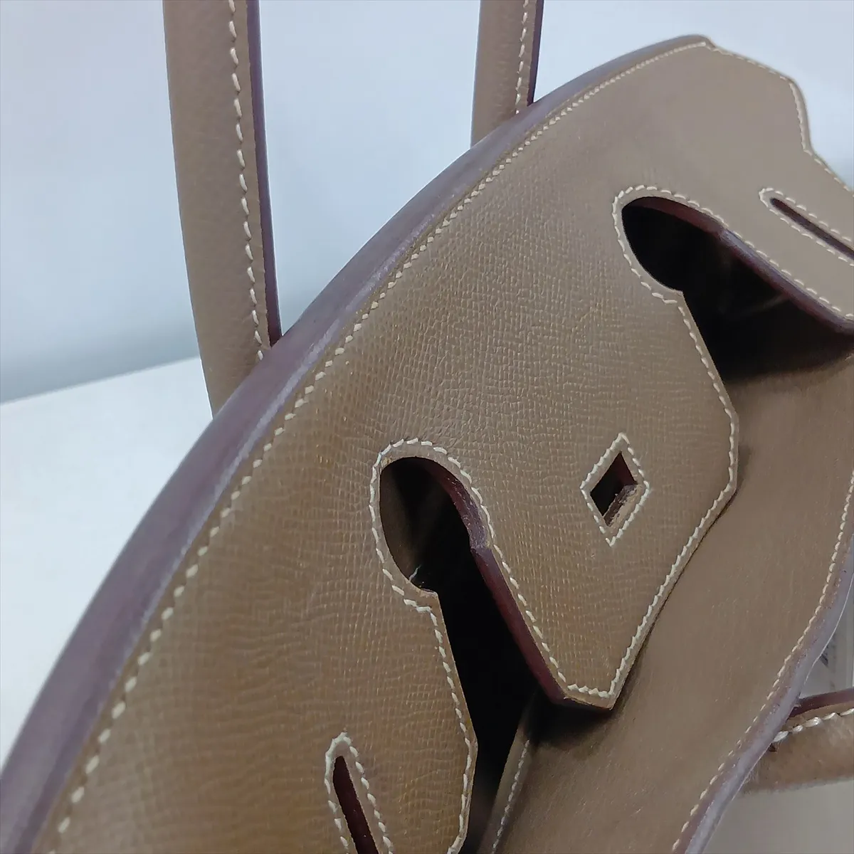 [Individually packaged] Hermes Birkin 30 Letournée Veau Epsom Etoupe Gold Hardware D: 2019 — view 13