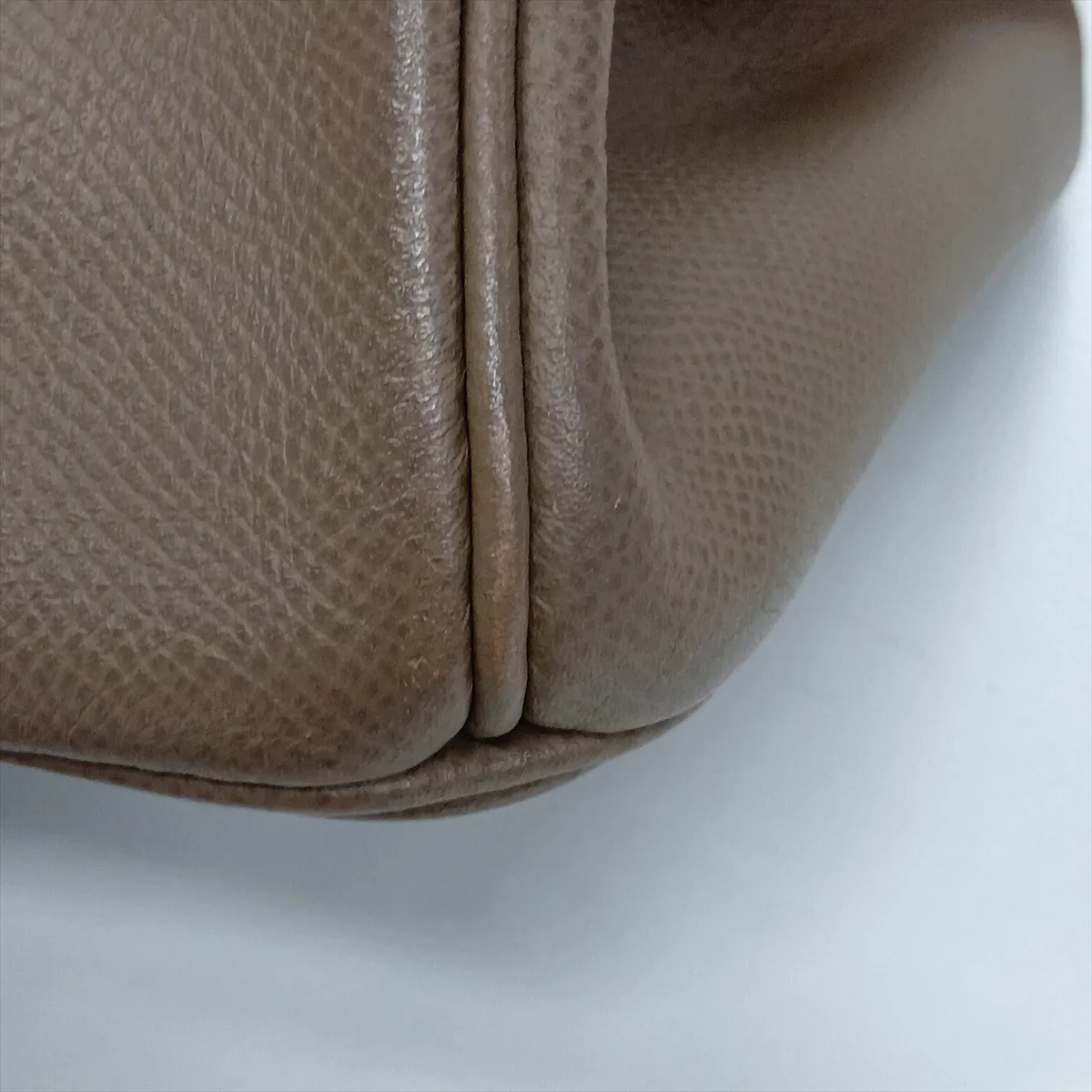 [Individually packaged] Hermes Birkin 30 Letournée Veau Epsom Etoupe Gold Hardware D: 2019 — view 15