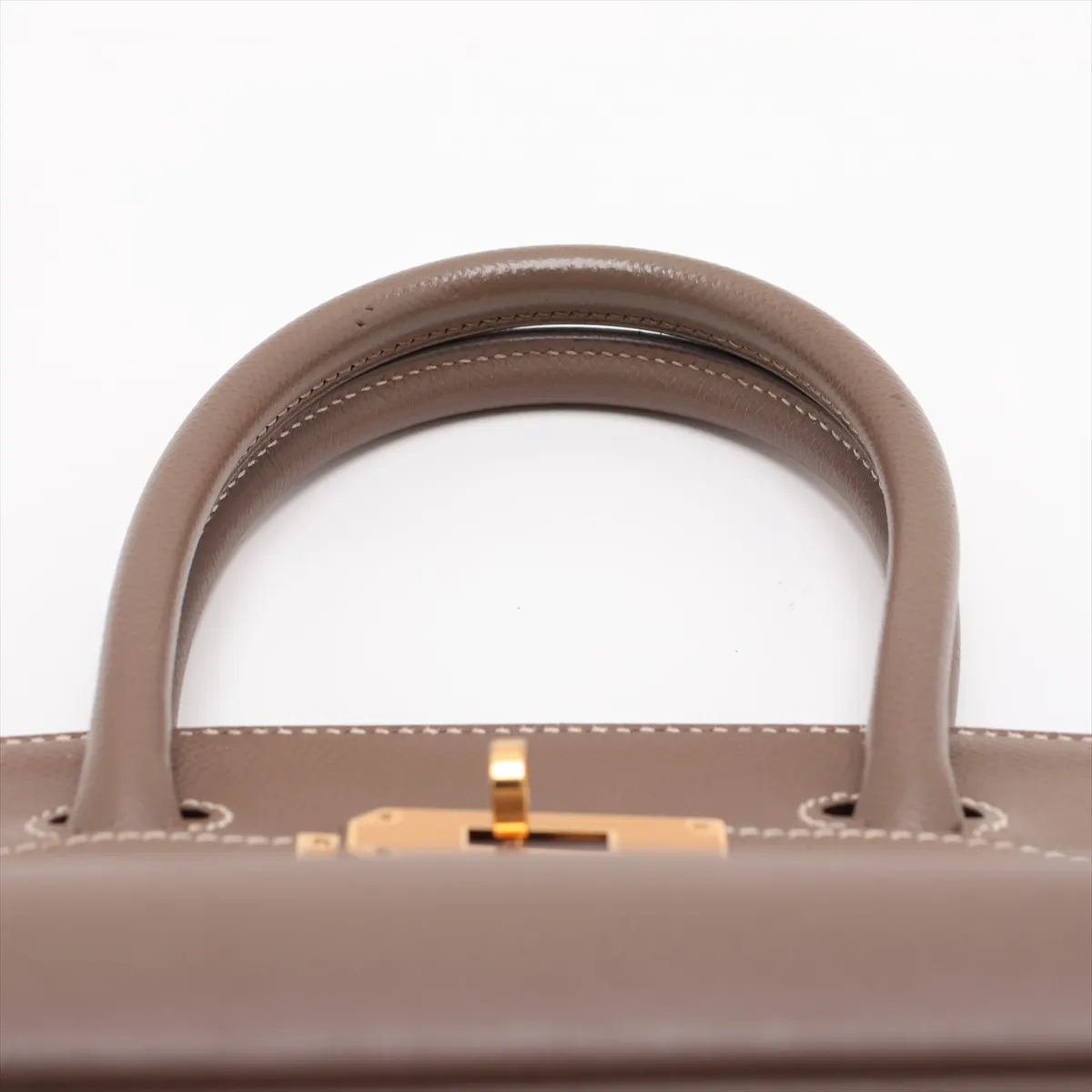 [Individually packaged] Hermes Birkin 30 Letournée Veau Epsom Etoupe Gold Hardware D: 2019 — view 6