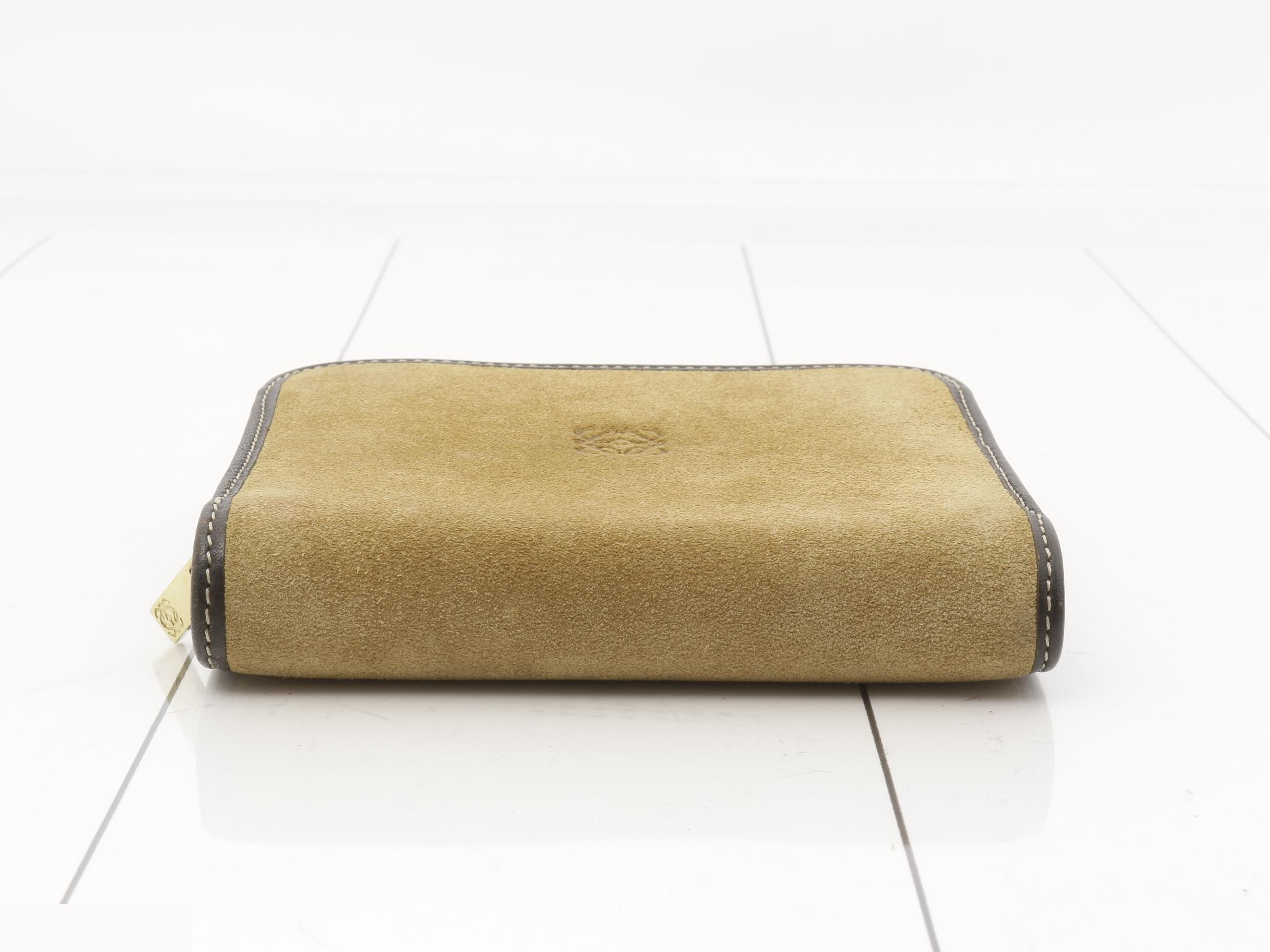 Suede Anagram Wallet — view 3