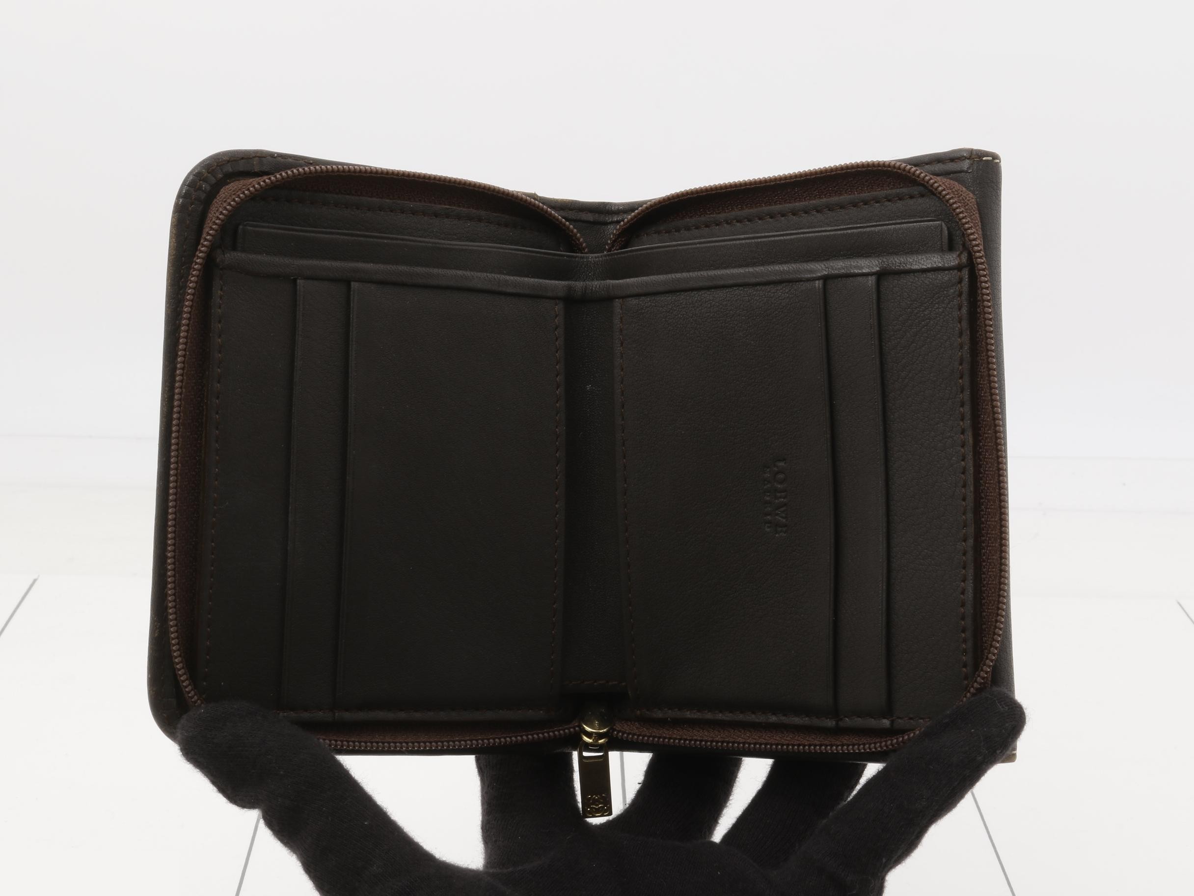 Suede Anagram Wallet — view 4