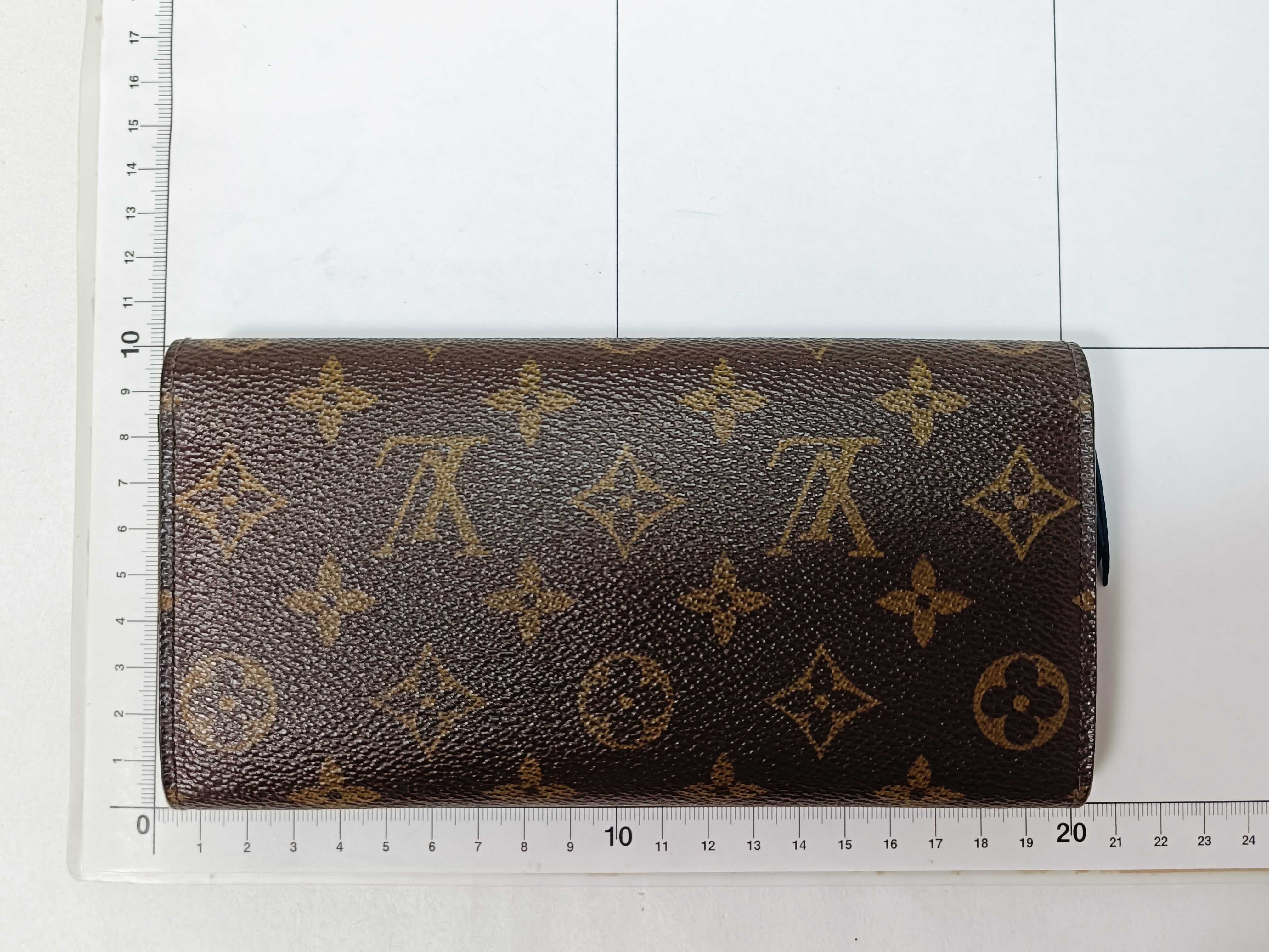 Monogram Portefeuille Emilie Blue Wallet — view 2