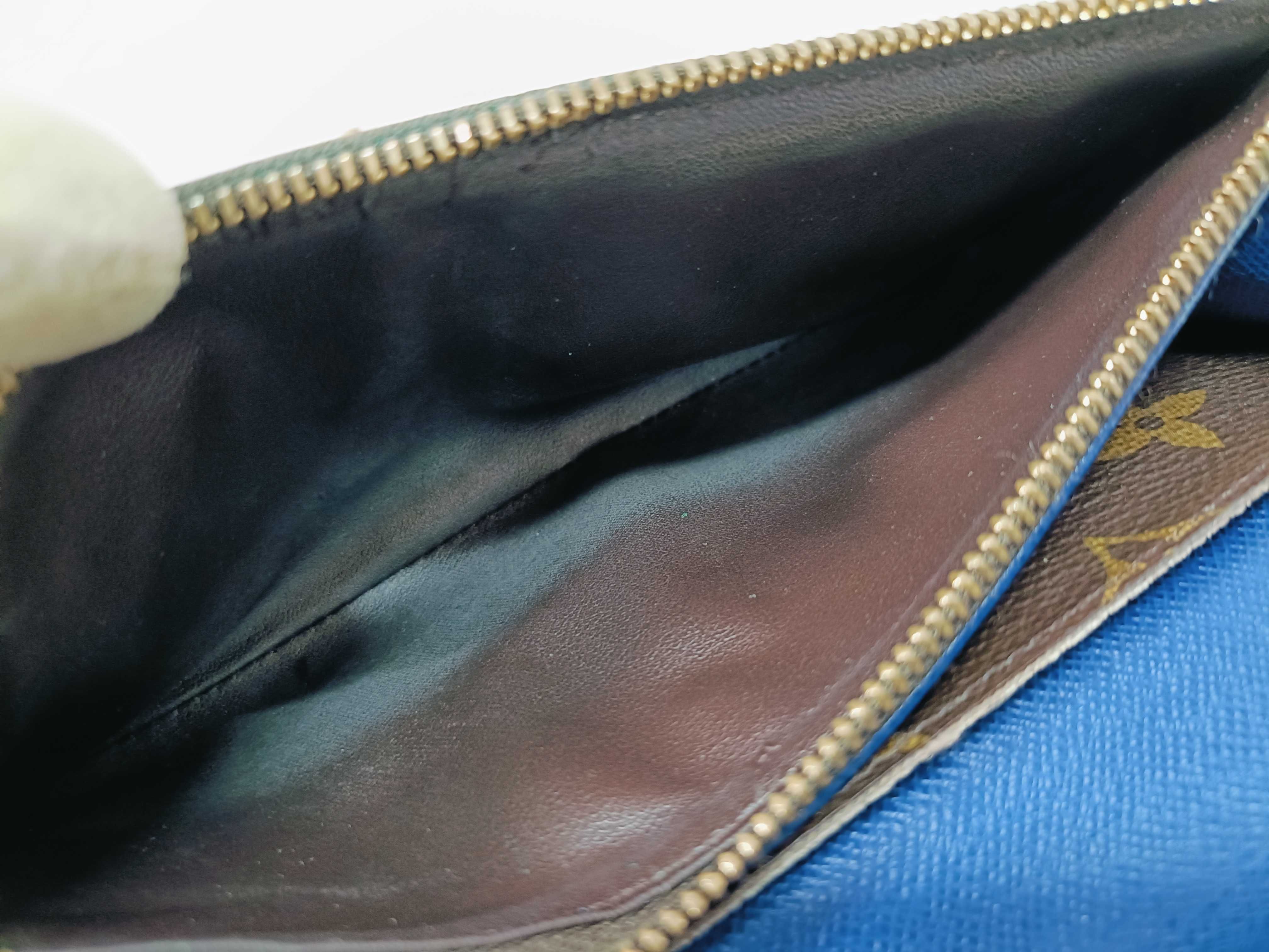 Monogram Portefeuille Emilie Blue Wallet — view 12