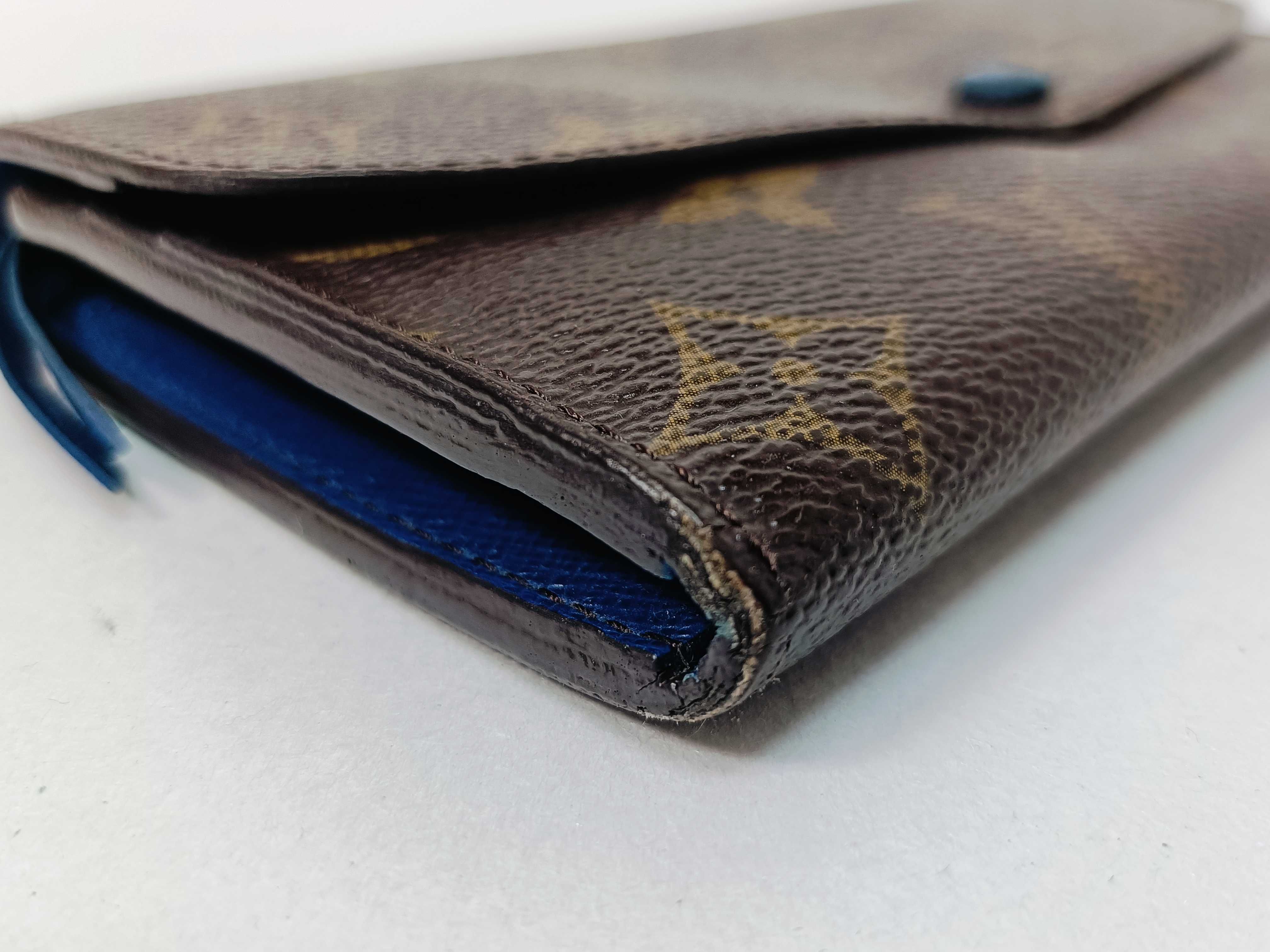 Monogram Portefeuille Emilie Blue Wallet — view 4