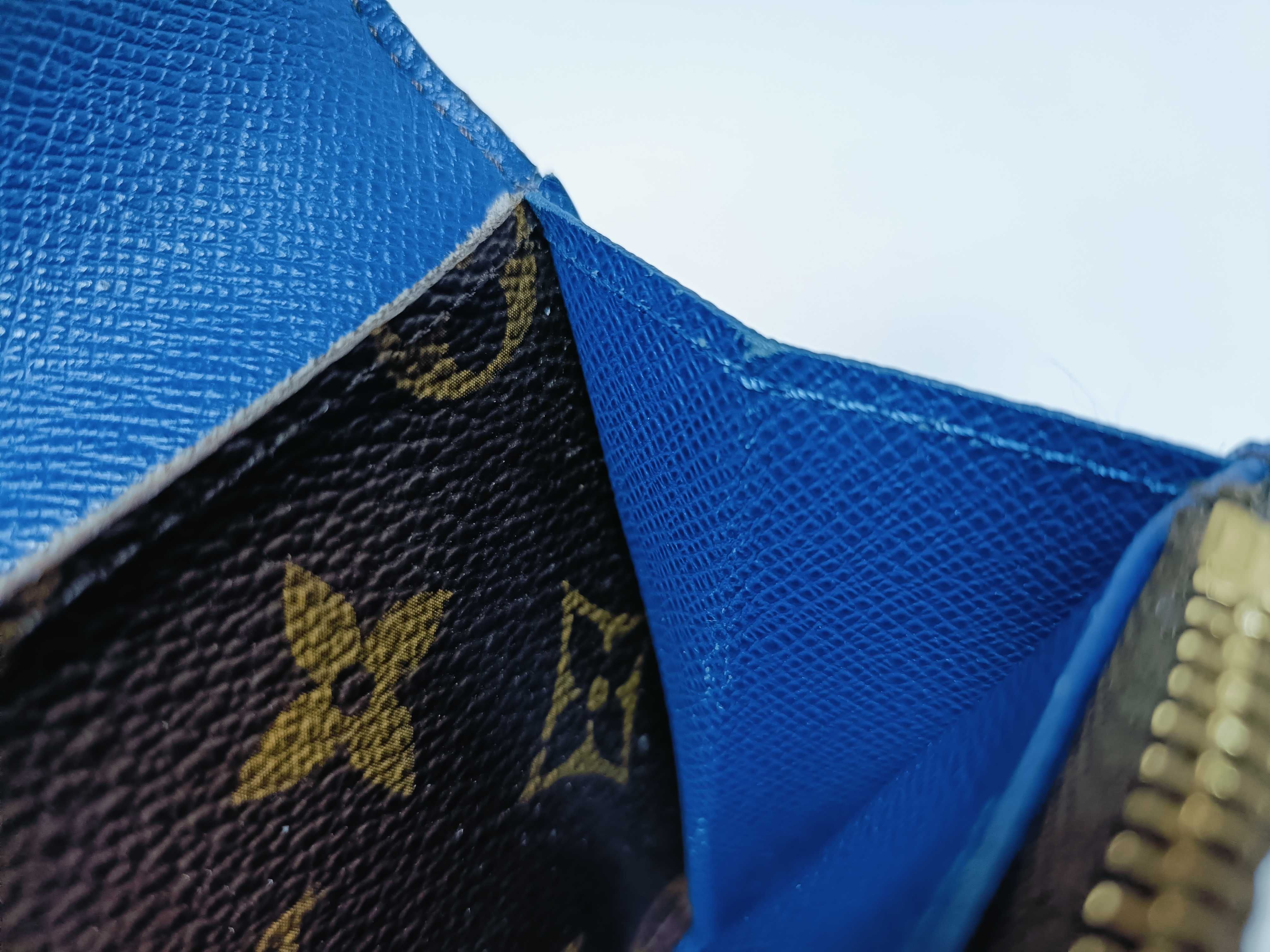 Monogram Portefeuille Emilie Blue Wallet — view 9