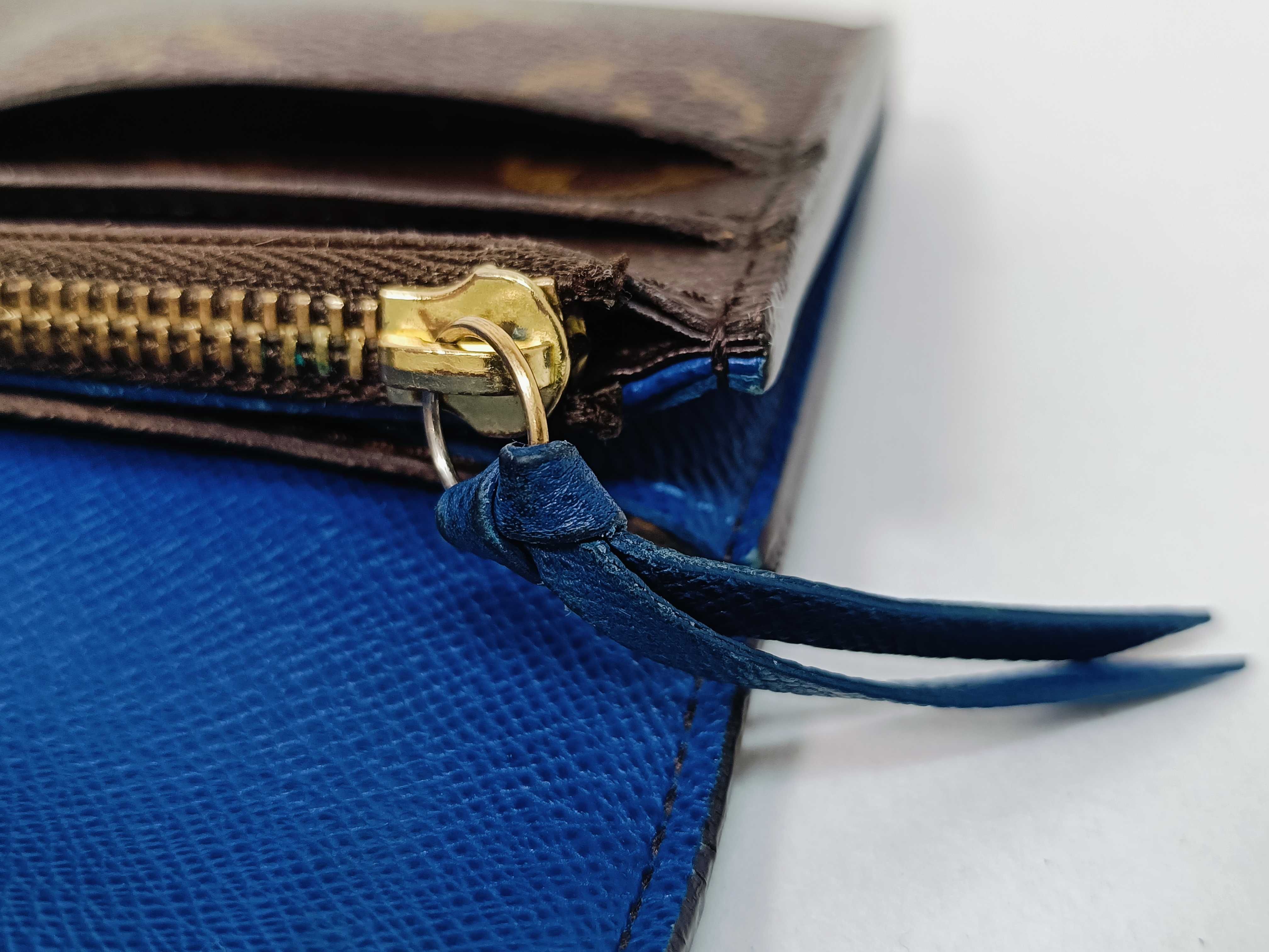Monogram Portefeuille Emilie Blue Wallet — view 10