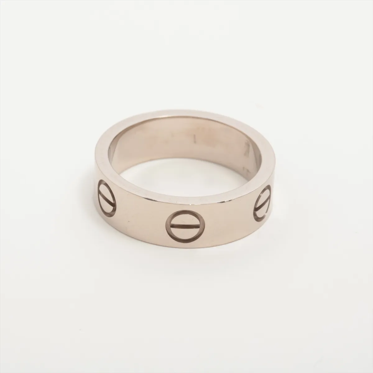 Love Ring 750 (WG) 7.4g Size 51 BW7730 — view 2