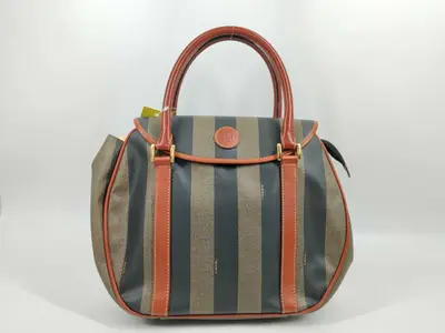 Pecan Pattern Boston Bag
