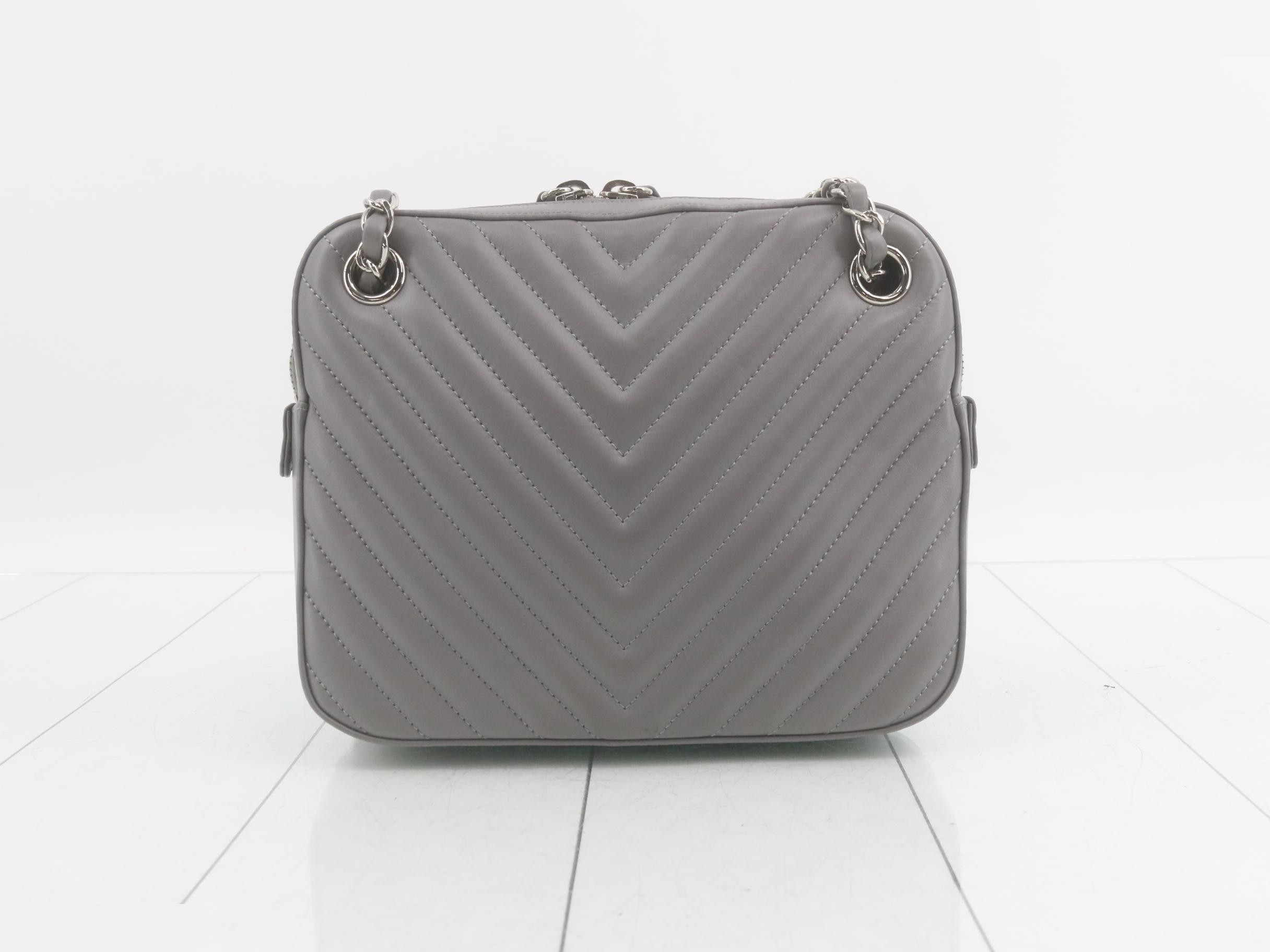 Gemini Matelassé Lambskin Shoulder Bag — view 2